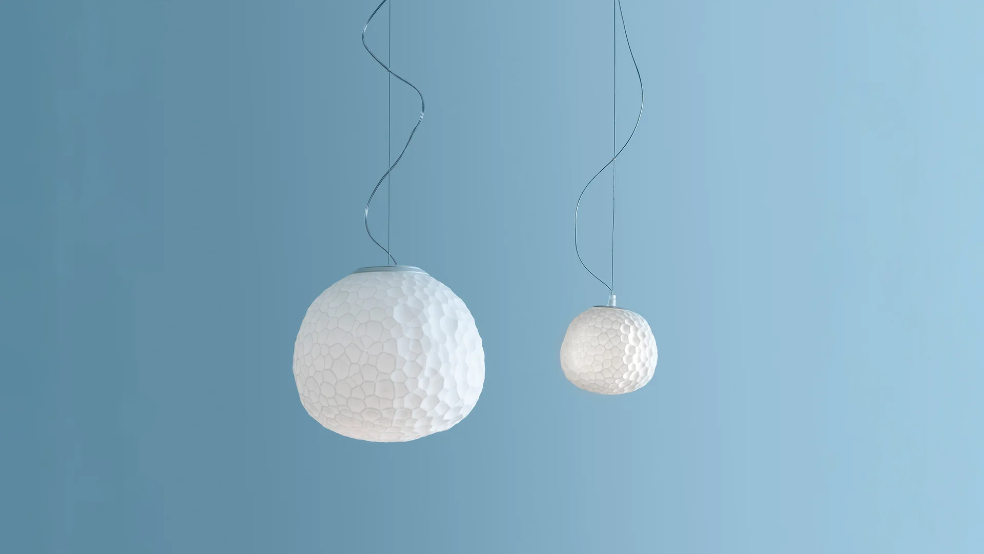Lampa wisząca METEORITE biały - Image 2