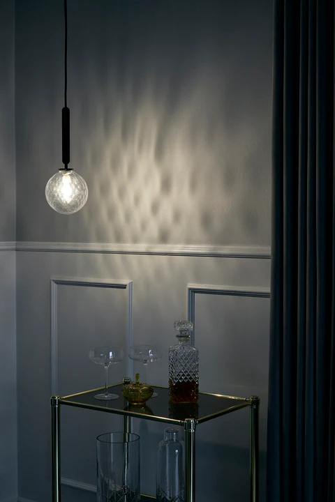 Lampa wisząca MIIRA grafitowy z transparentnym szkłem - Image 5