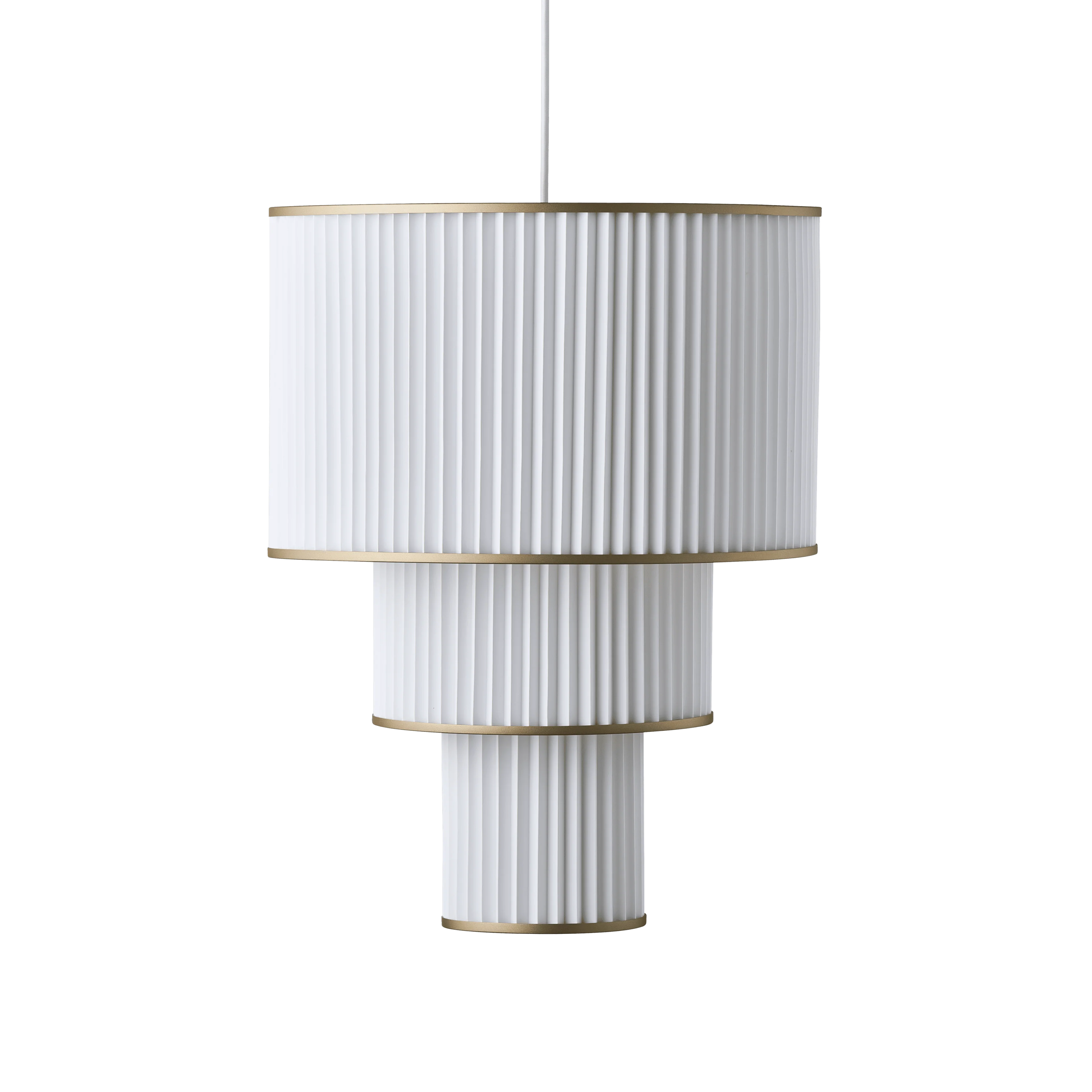 Lampa wisząca MODEL 112 PLIVELLO biały ze złotym