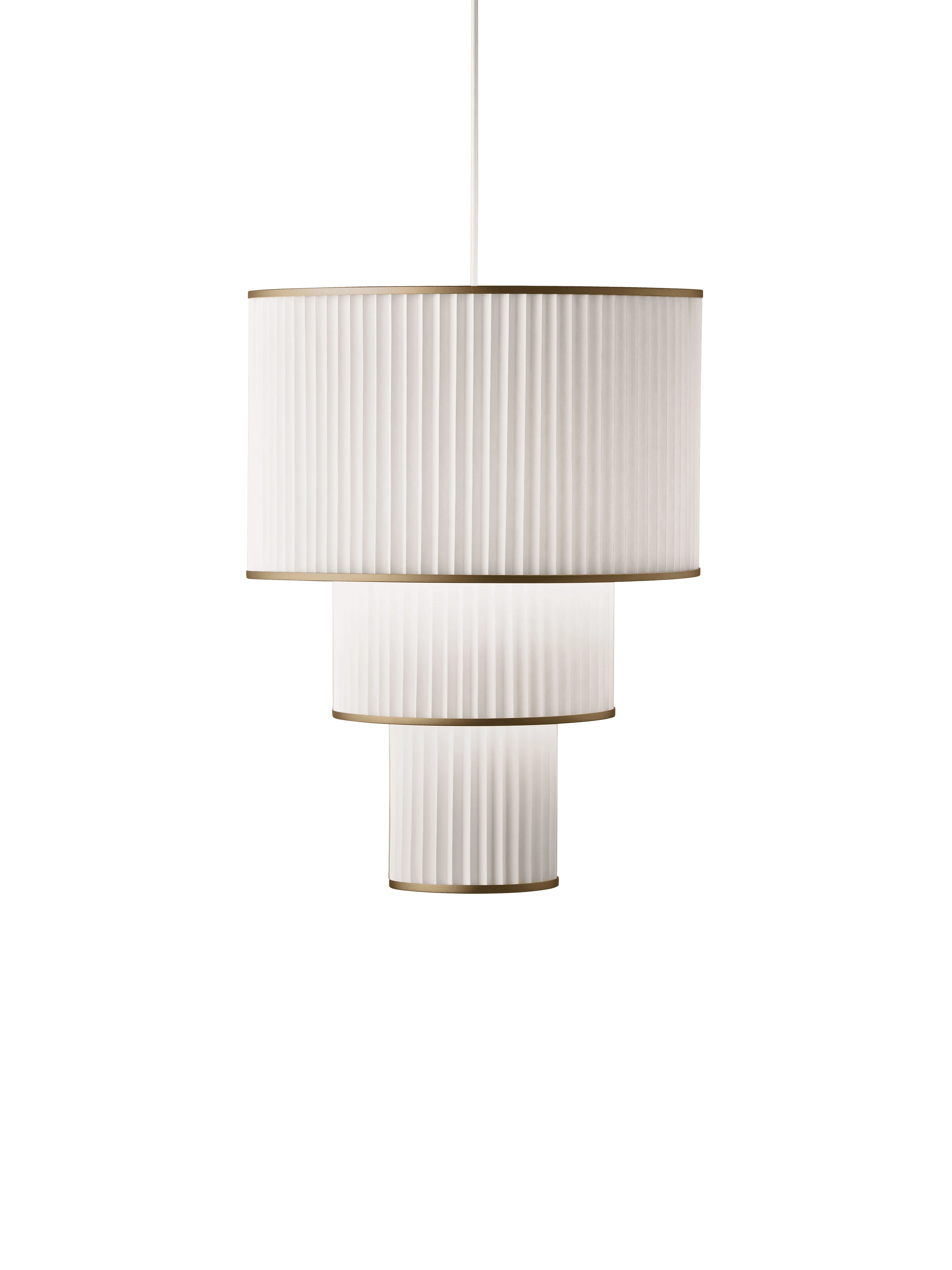 Lampa wisząca MODEL 112 PLIVELLO biały ze złotym - Image 3