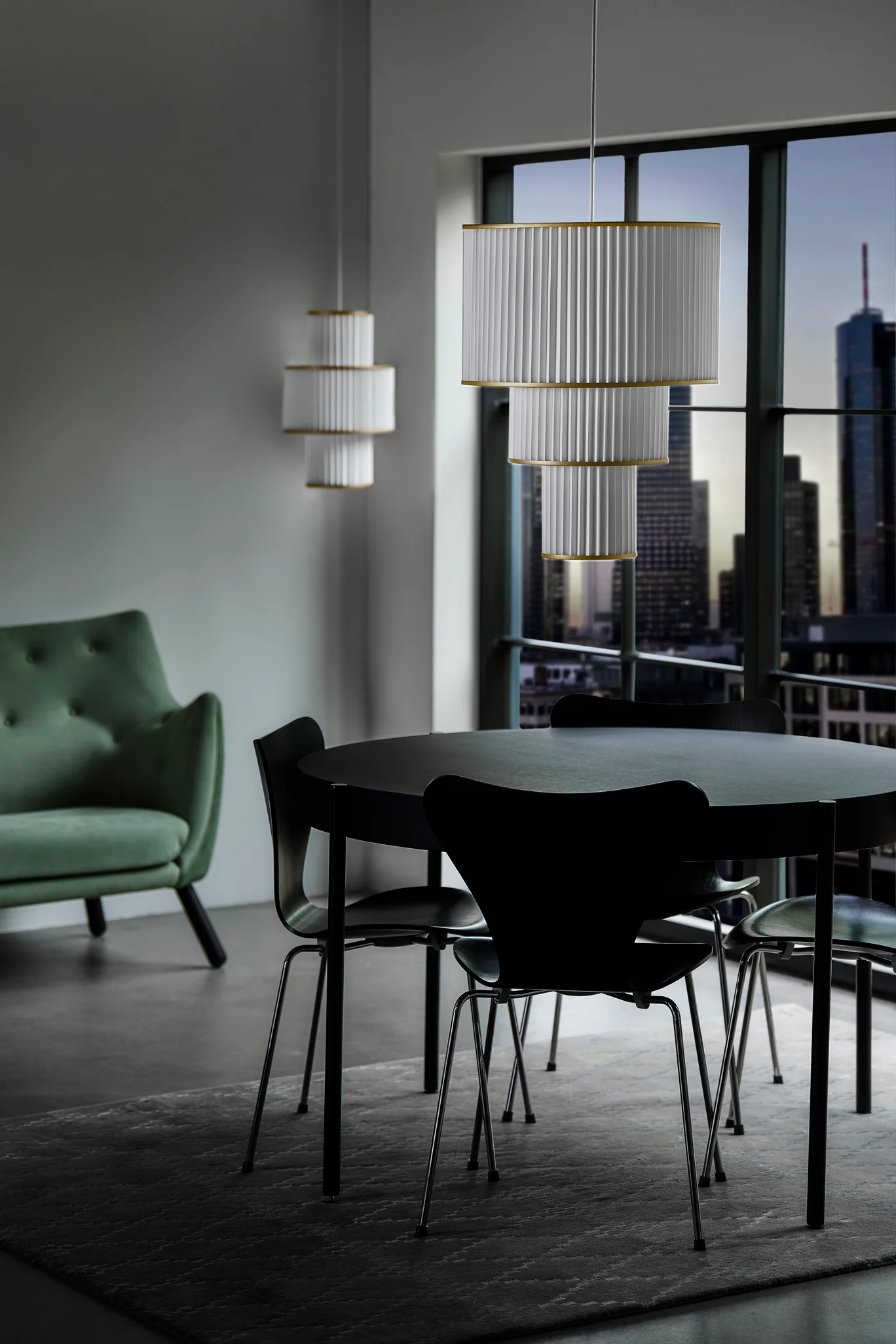 Lampa wisząca MODEL 112 PLIVELLO biały ze złotym - Image 4