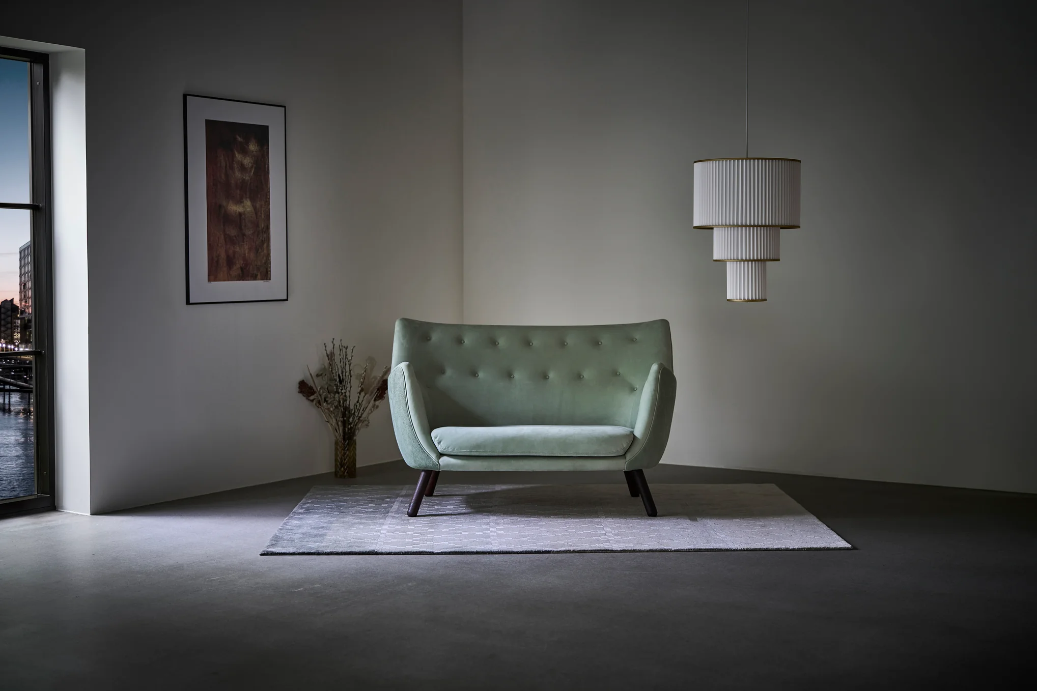 Lampa wisząca MODEL 112 PLIVELLO biały ze złotym - Image 5