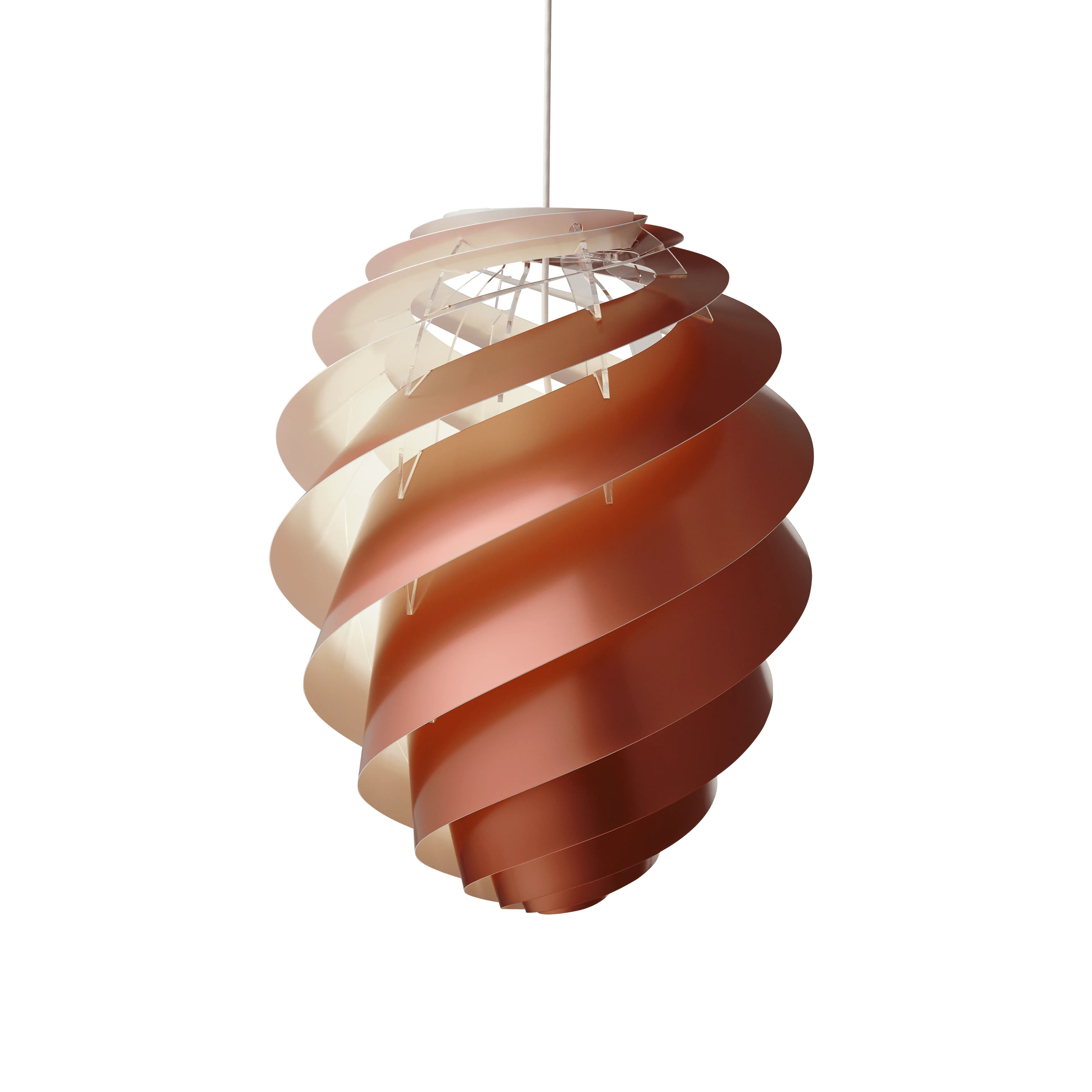 Lampa wisząca MODEL 1312 SWIRL 2 miedziany