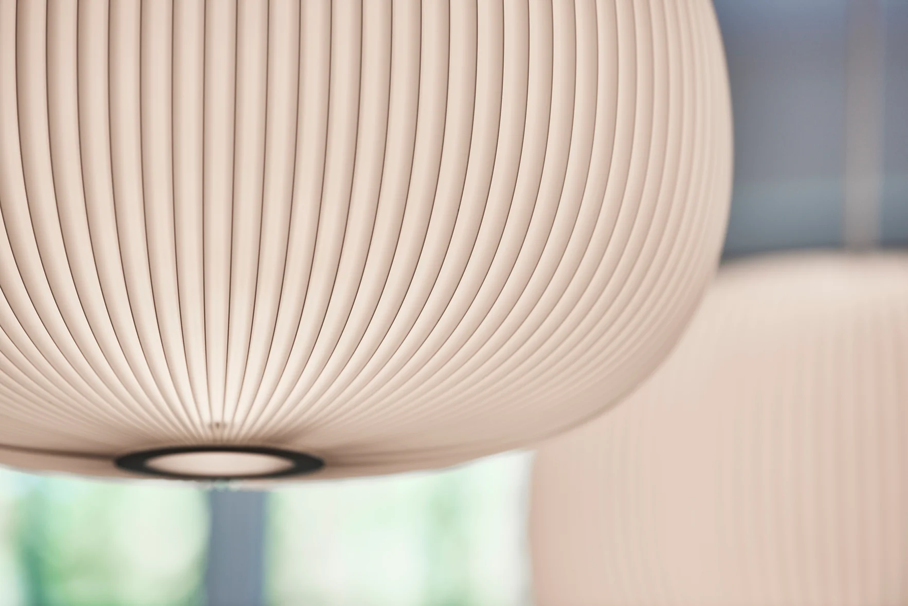 Lampa wisząca MODEL 132 LAMELLA 1 biały z czarnym wykończeniem - Image 5