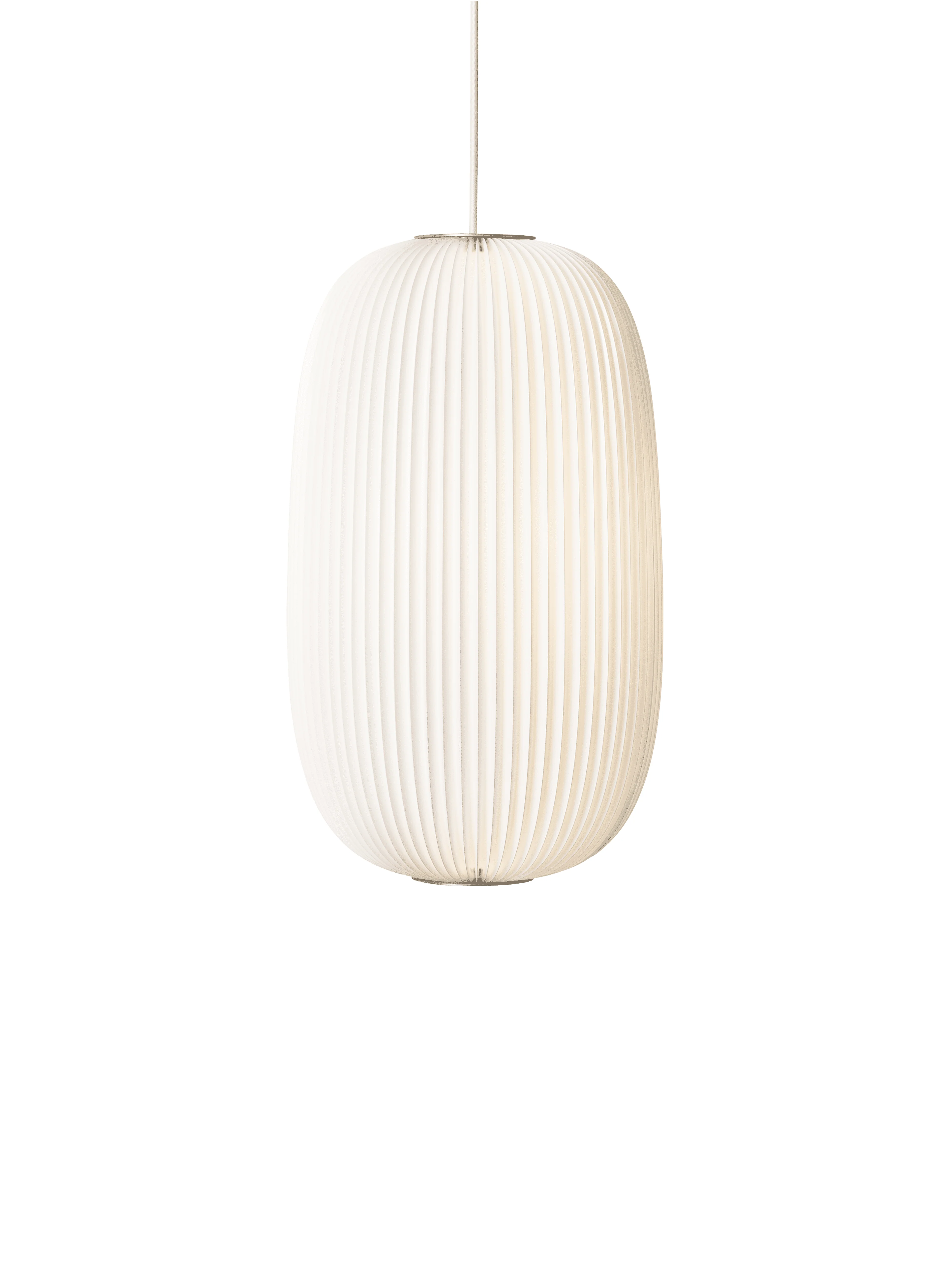 Lampa wisząca MODEL 133 LAMELLA 2 biały ze srebrnym wykończeniem - Image 3