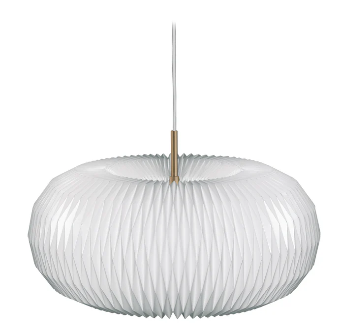 Lampa wisząca MODEL 195 DONUT biały ze złotym - Image 4