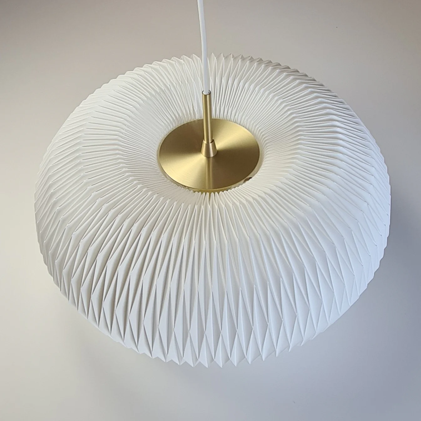 Lampa wisząca MODEL 195 DONUT biały ze złotym - Image 7