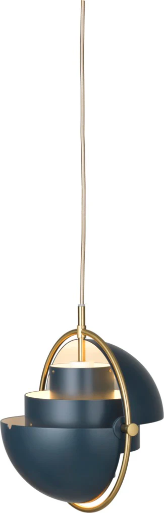 Lampa wisząca MULTI-LITE morski z mosiężnym - Image 7