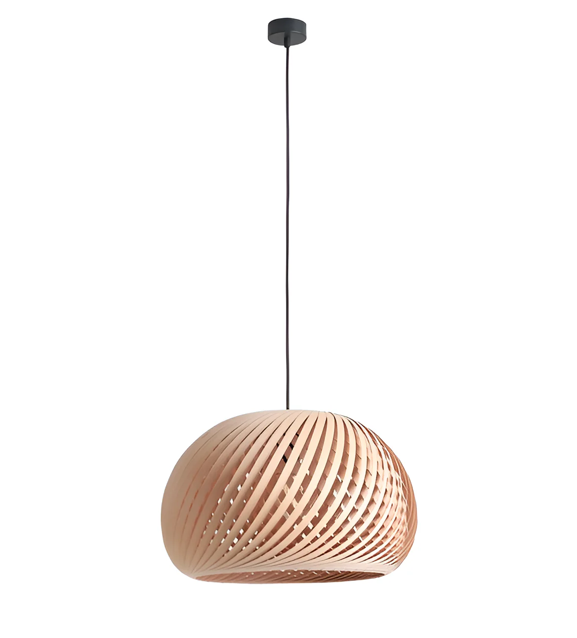 Lampa wisząca NATURE CROSS drewno - Image 3