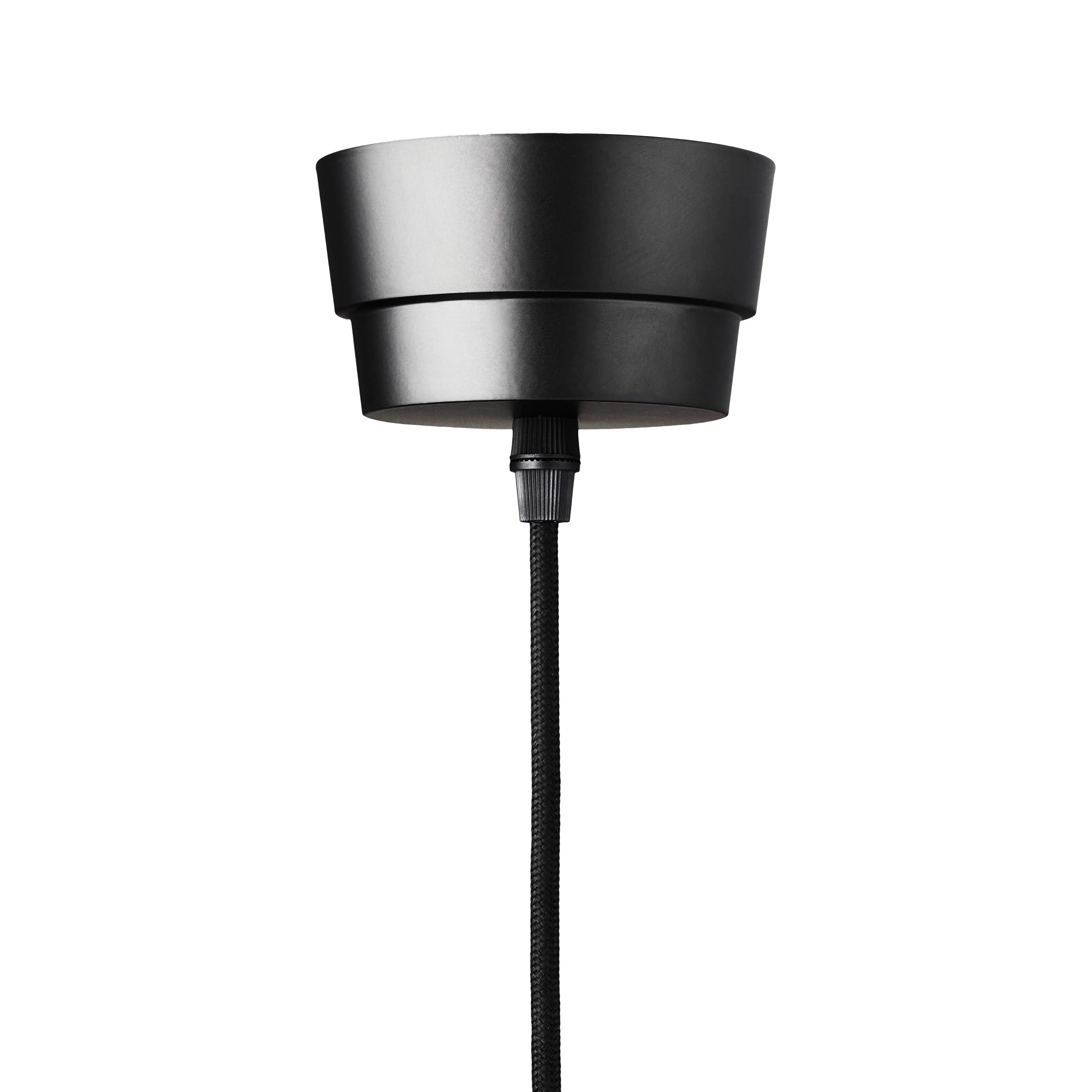 Lampa wisząca NEW WAVE OPTIC dymione szkło z czarnym wykończeniem - Image 3