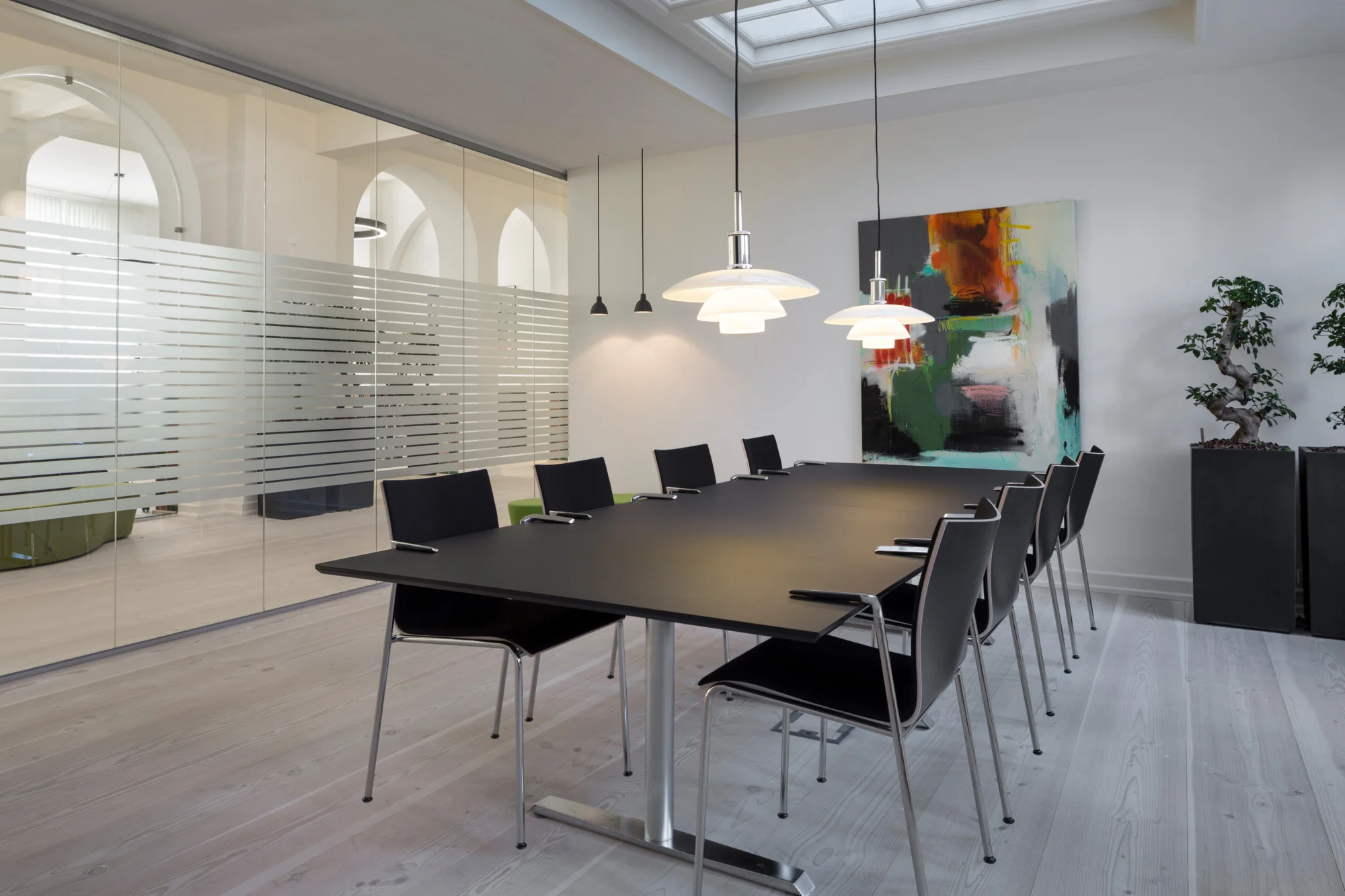 Lampa wisząca PH 4½-4 biały z chromowanym wykończeniem - Image 11