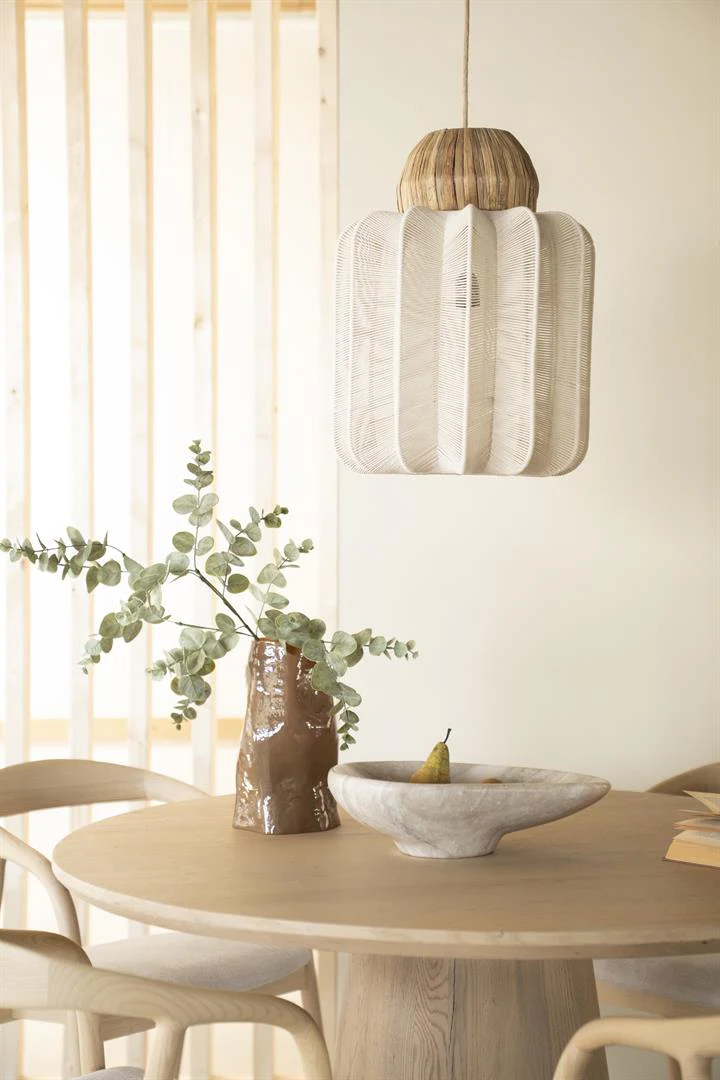 Lampa wisząca REB bawełna z trawą morską - Image 2