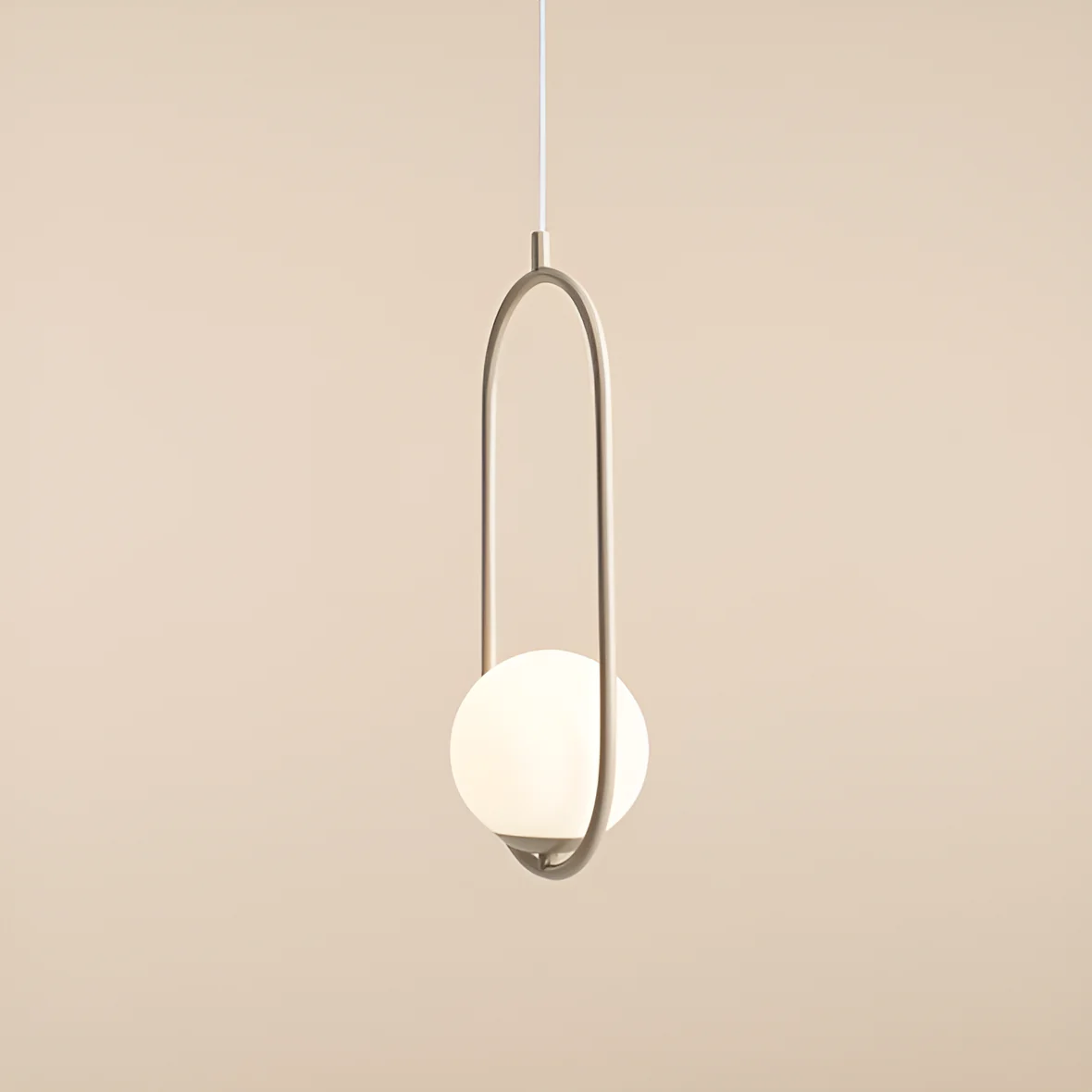 Lampa wisząca RIVA beżowy - Image 6