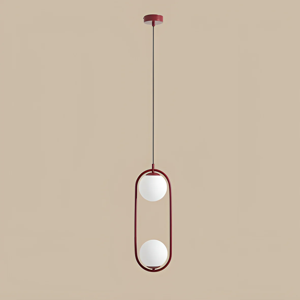 Lampa wisząca RIVA DUO bordowy - Image 5