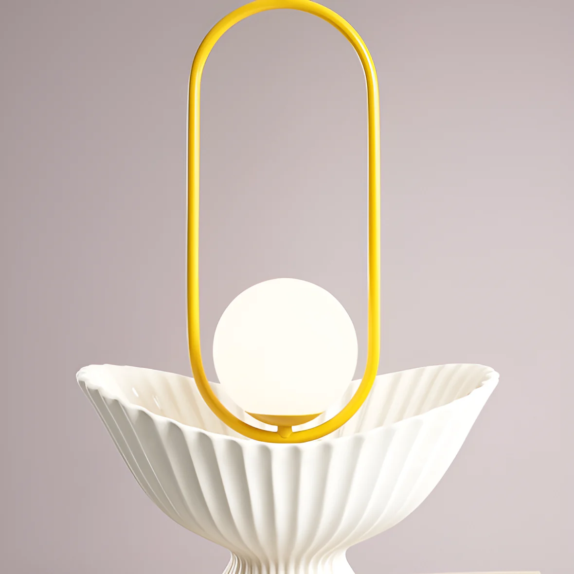 Lampa wisząca RIVA musztardowy - Image 2