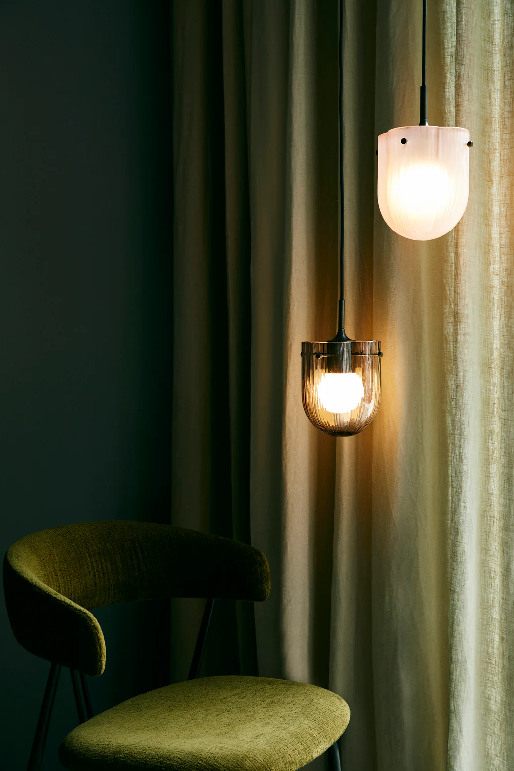 Lampa wisząca SEINE dymione szkło - Image 3