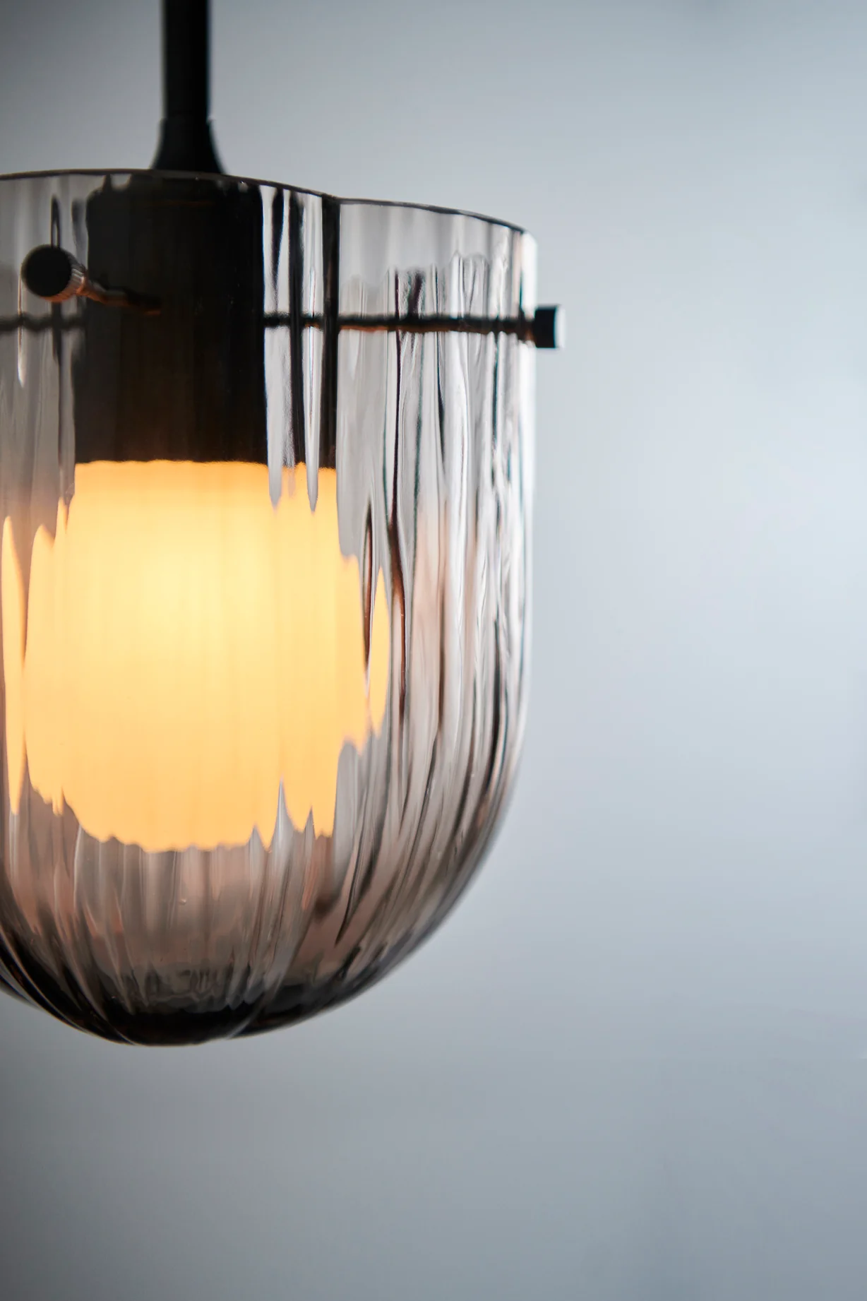 Lampa wisząca SEINE dymione szkło - Image 7