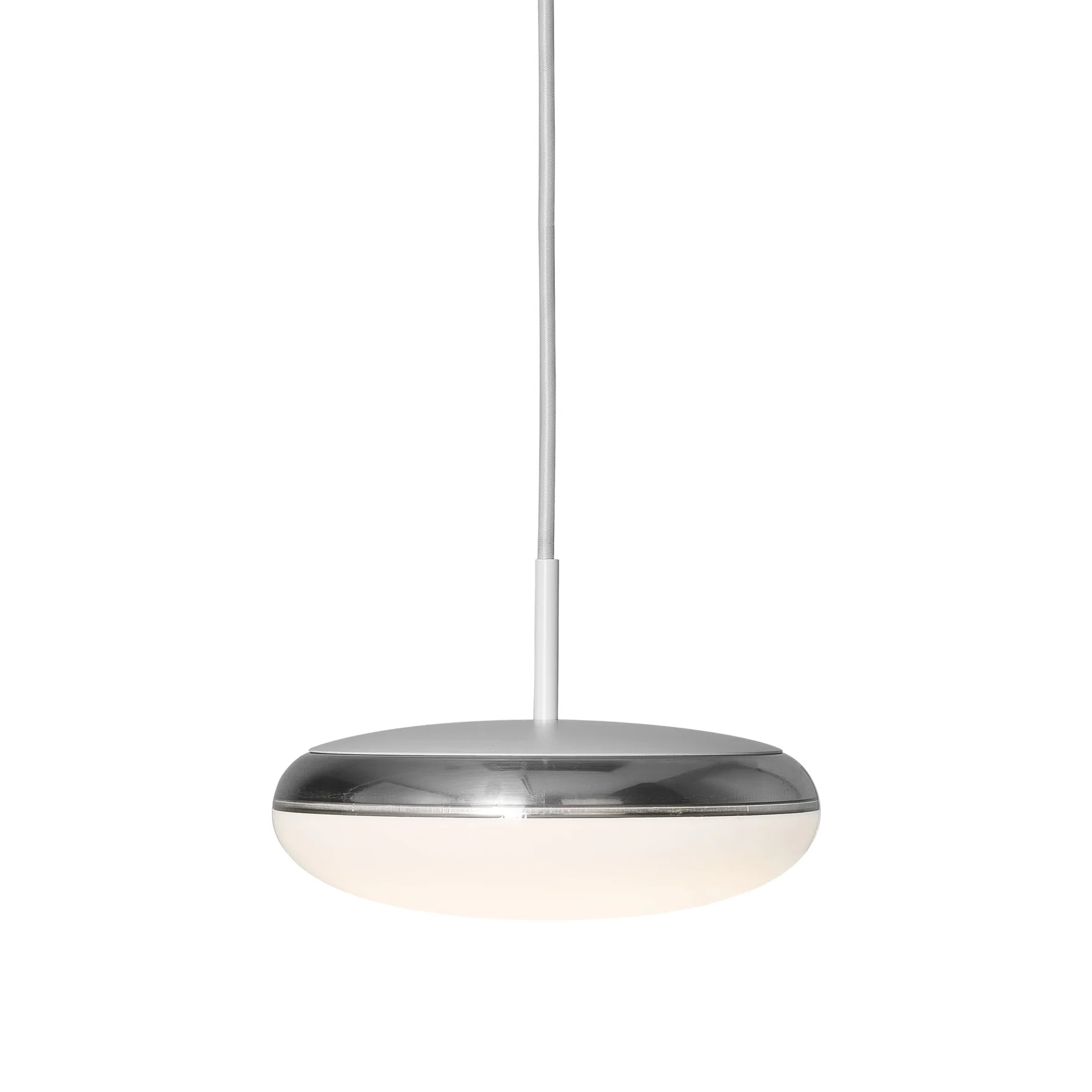 Lampa wisząca SILVERBACK biały ze srebrnym