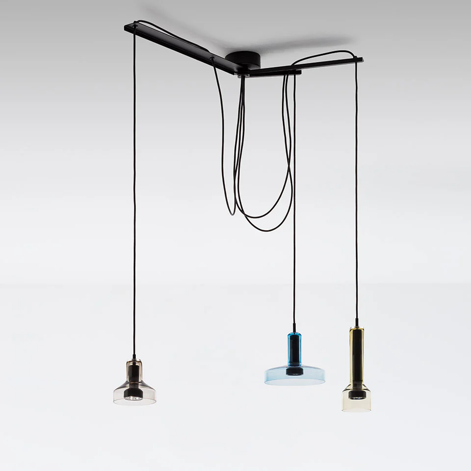 Lampa wisząca STABLIGHT oliwkowy z akwamarynowym i brązowym - Image 4