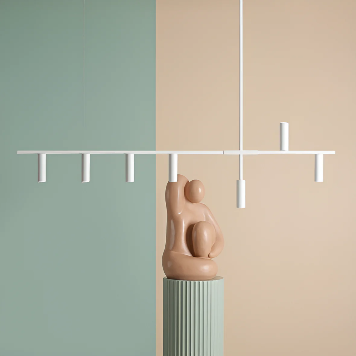 Lampa wisząca TREVO biały - Image 5