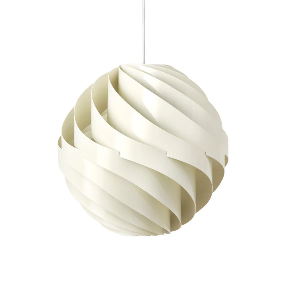 Lampa wisząca TURBO złamana biel