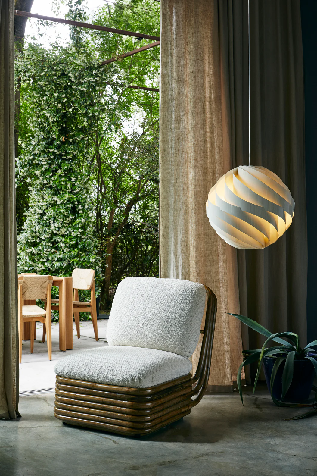 Lampa wisząca TURBO złamana biel - Image 4