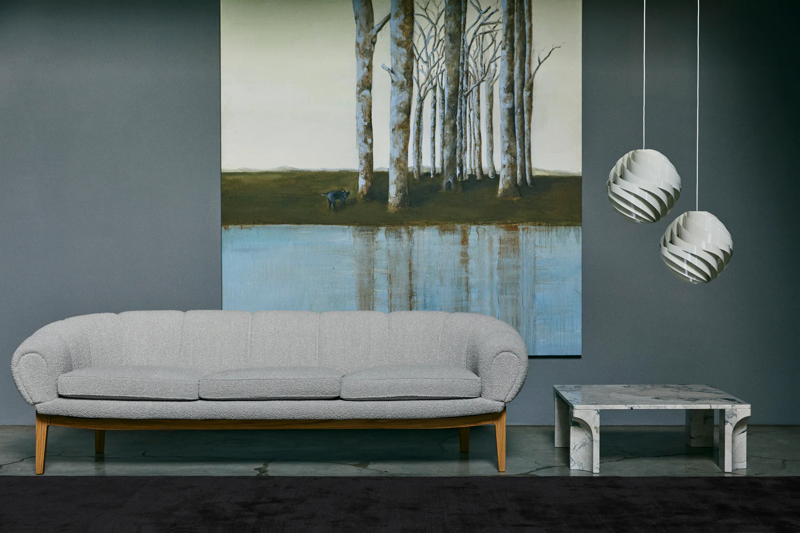 Lampa wisząca TURBO złamana biel - Image 8