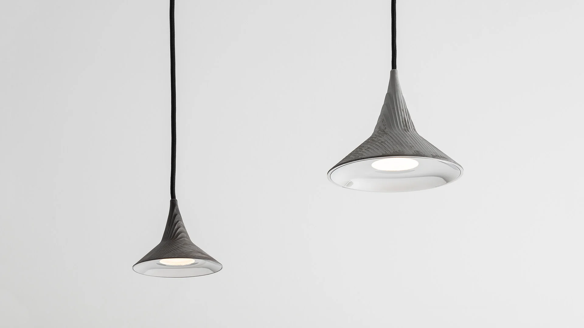 Lampa wisząca UNTERLINDEN aluminium - Image 2