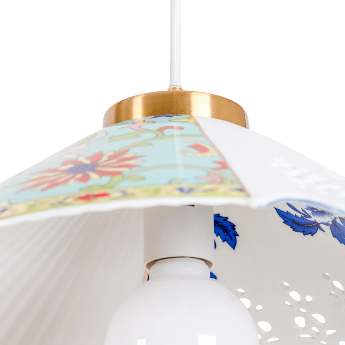 Lampa wisząca HYBRID VERPIRA biała porcelana - Image 6