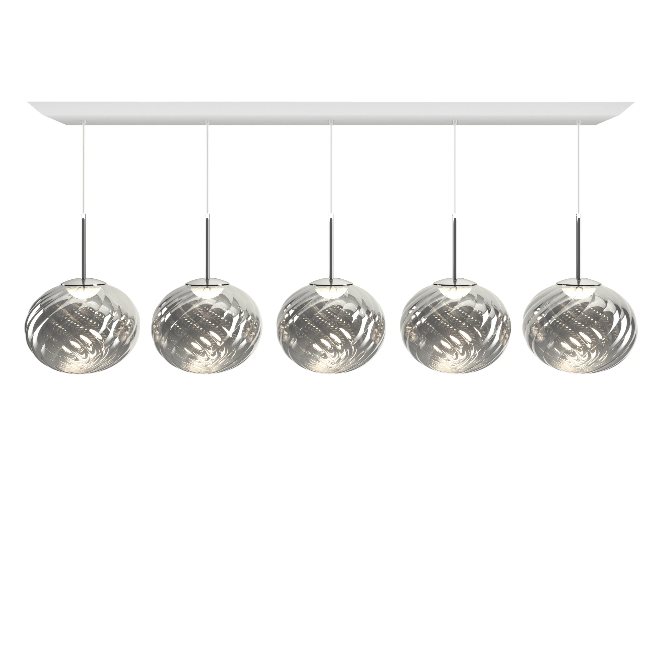 Lampa wisząca WHIRL LINEAR srebrny - Image 3
