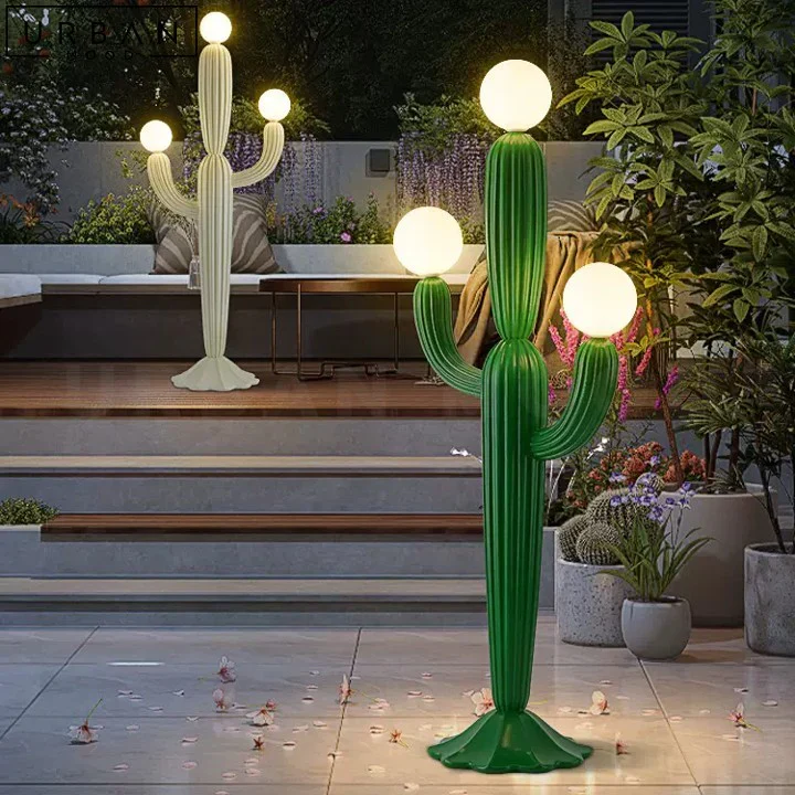 Lampa stojąca zewnętrzna SAGUARO biały - Image 2