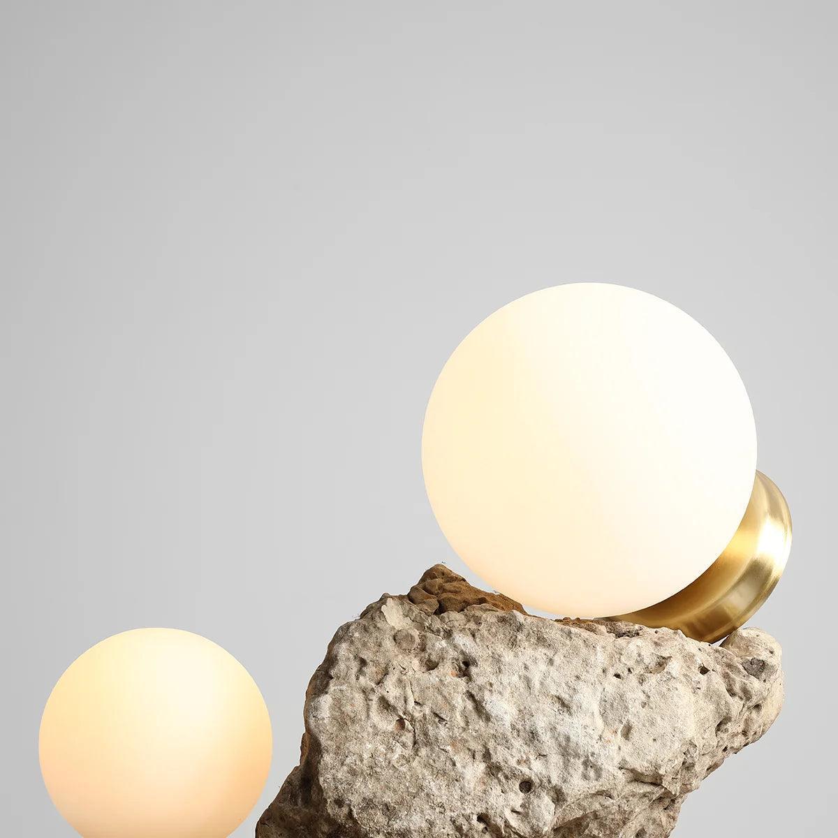 Lampa stołowa BALL mosiężny - Image 7