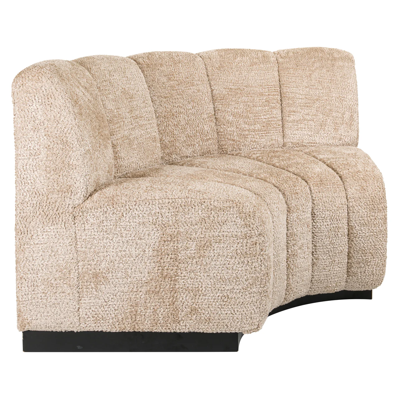 Sofa narożna HILLPARK - element środkowy zaokrąglony beżowy - Image 9