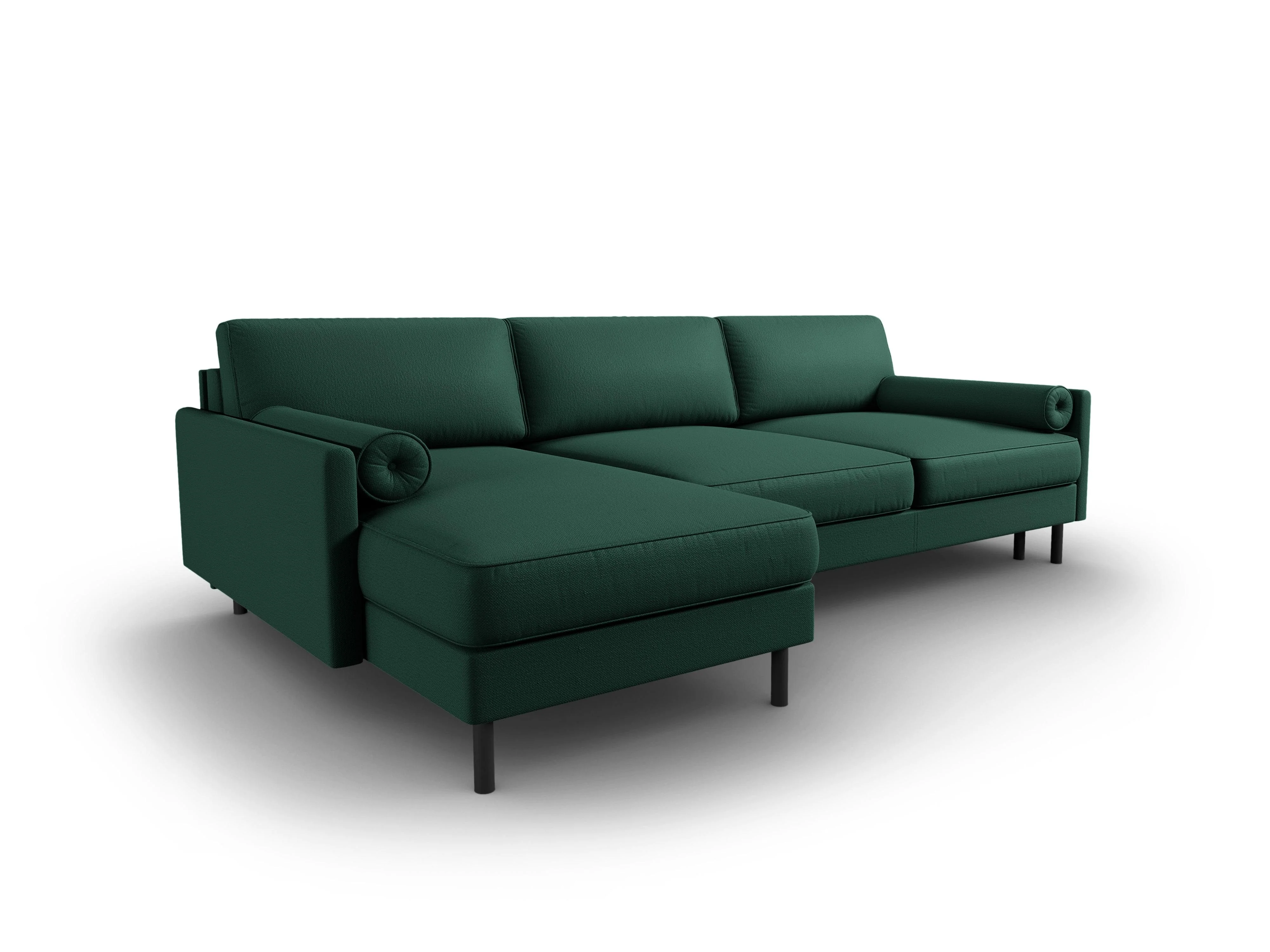 Narożnik lewostronny z funkcją spania SCOTT zielony - Image 7