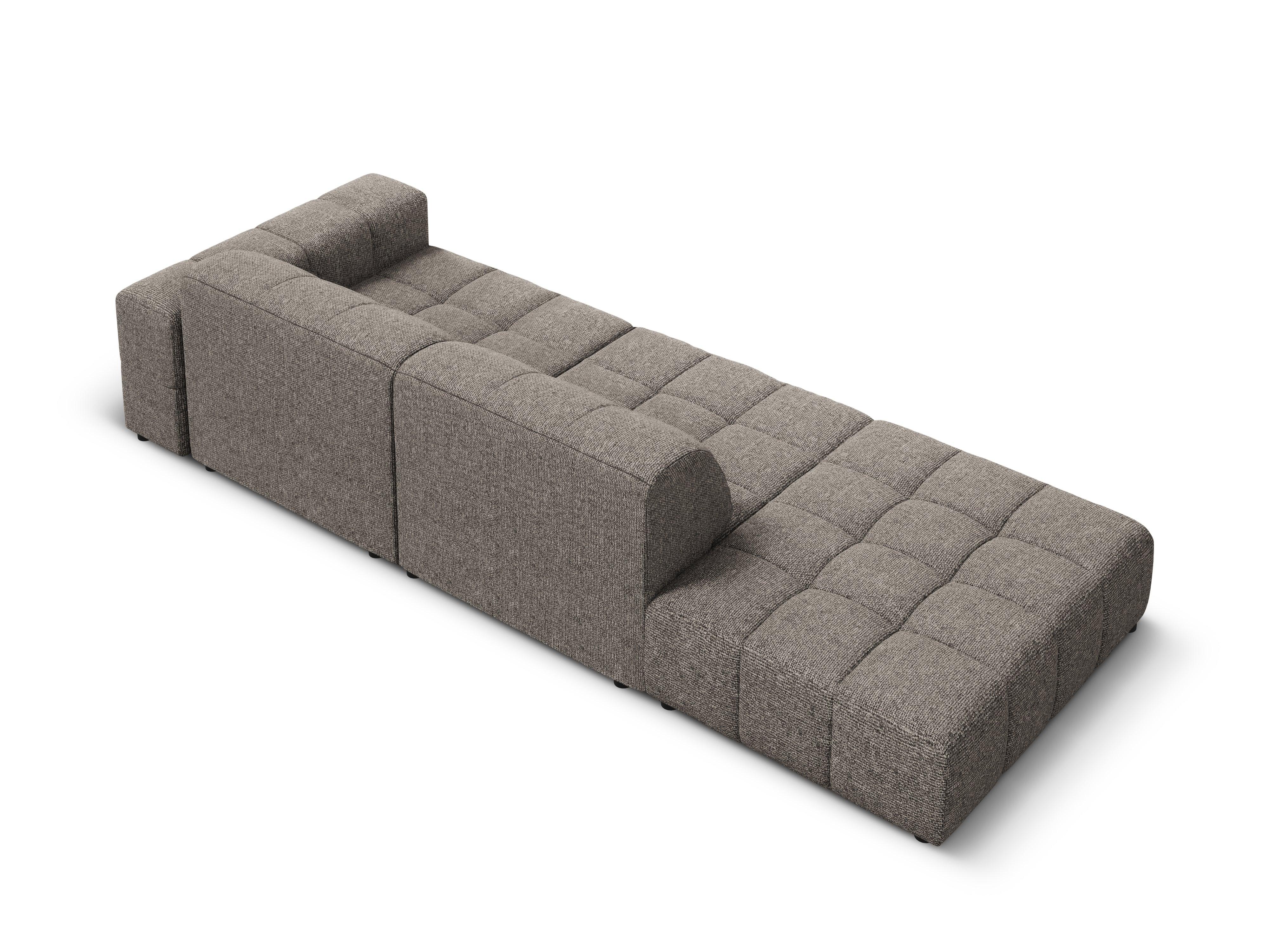 Sofa lewostronna 3-osobowa CHICAGO szary szenil - Image 11