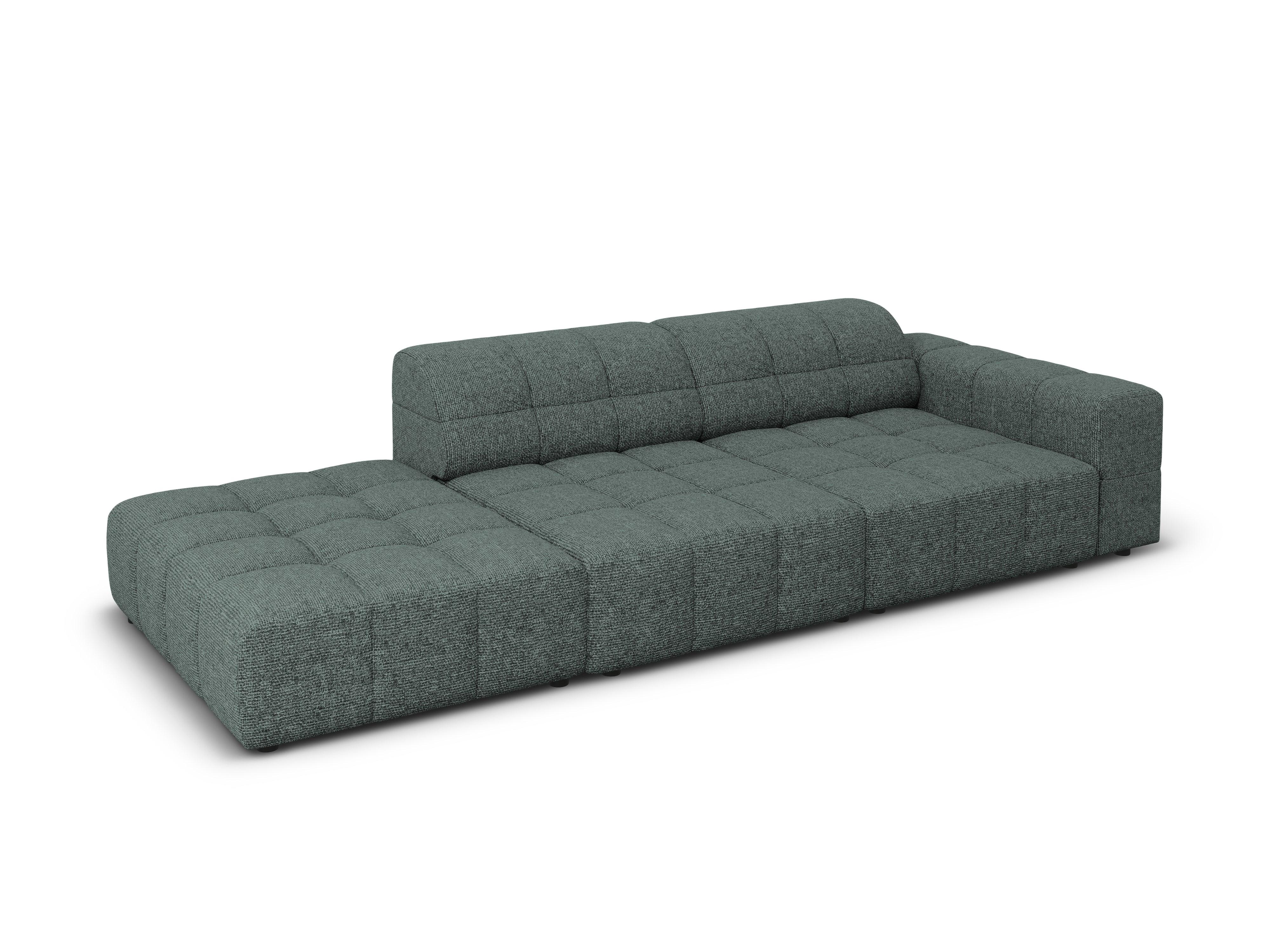 Sofa lewostronna 3-osobowa CHICAGO petrol szenil - Image 7