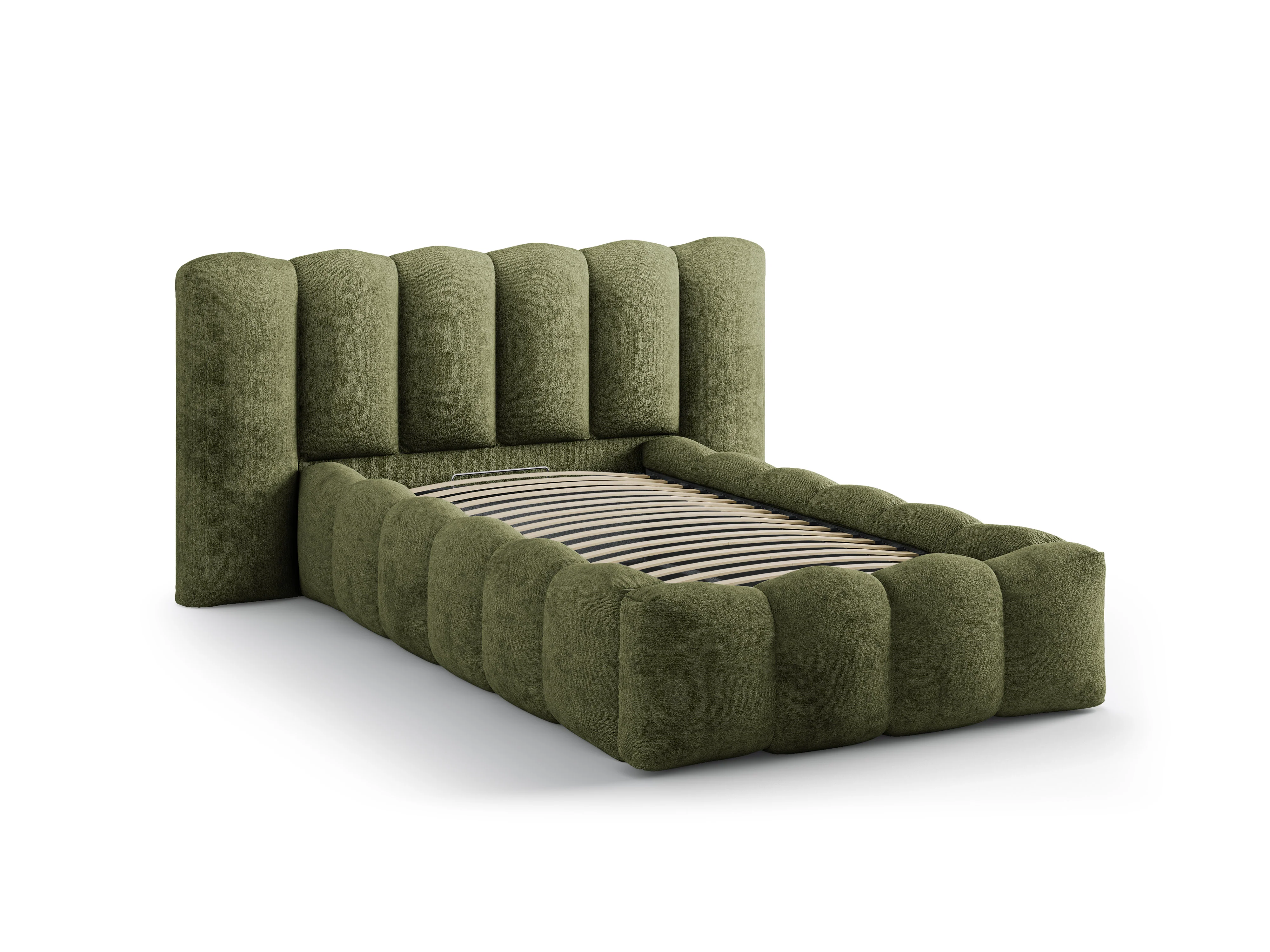 Łóżko LUPINE zielony szenil - Image 5