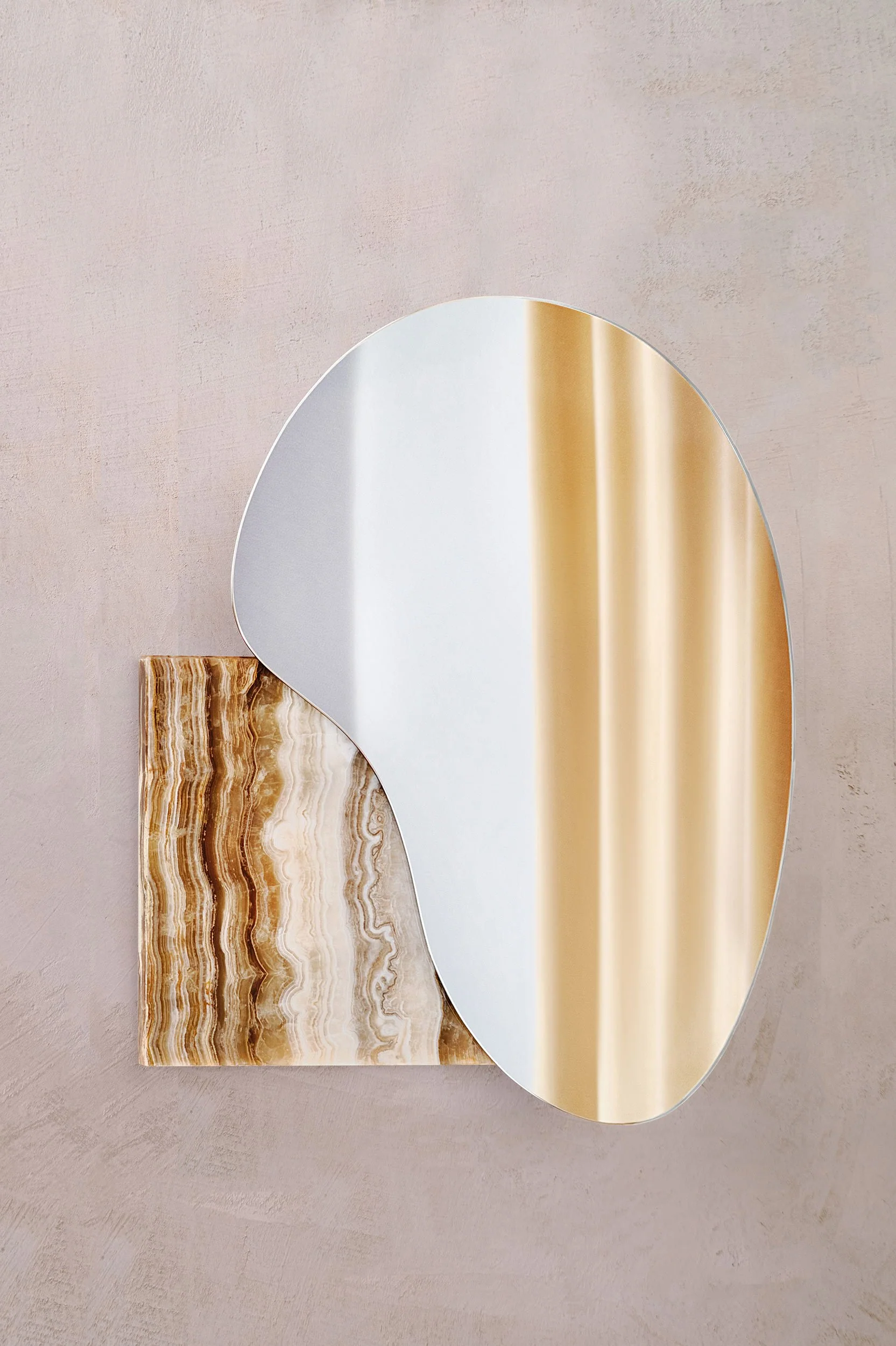Lustro LAKE 4 - LIMITED EDITION opalana stal - Image 2
