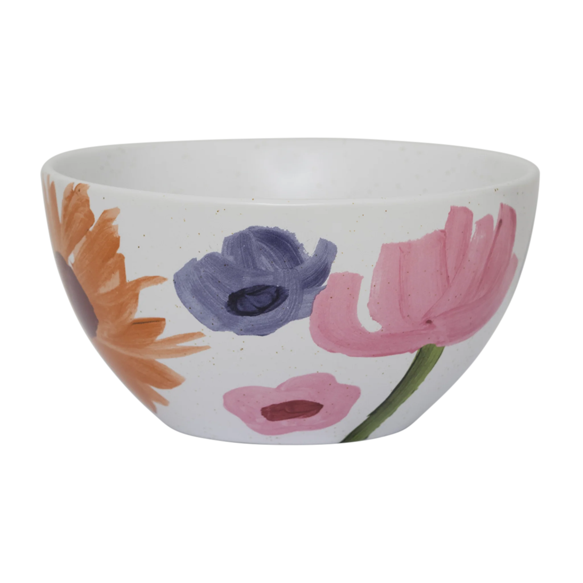 Miska ceramiczna HANAKO motyw roślinny