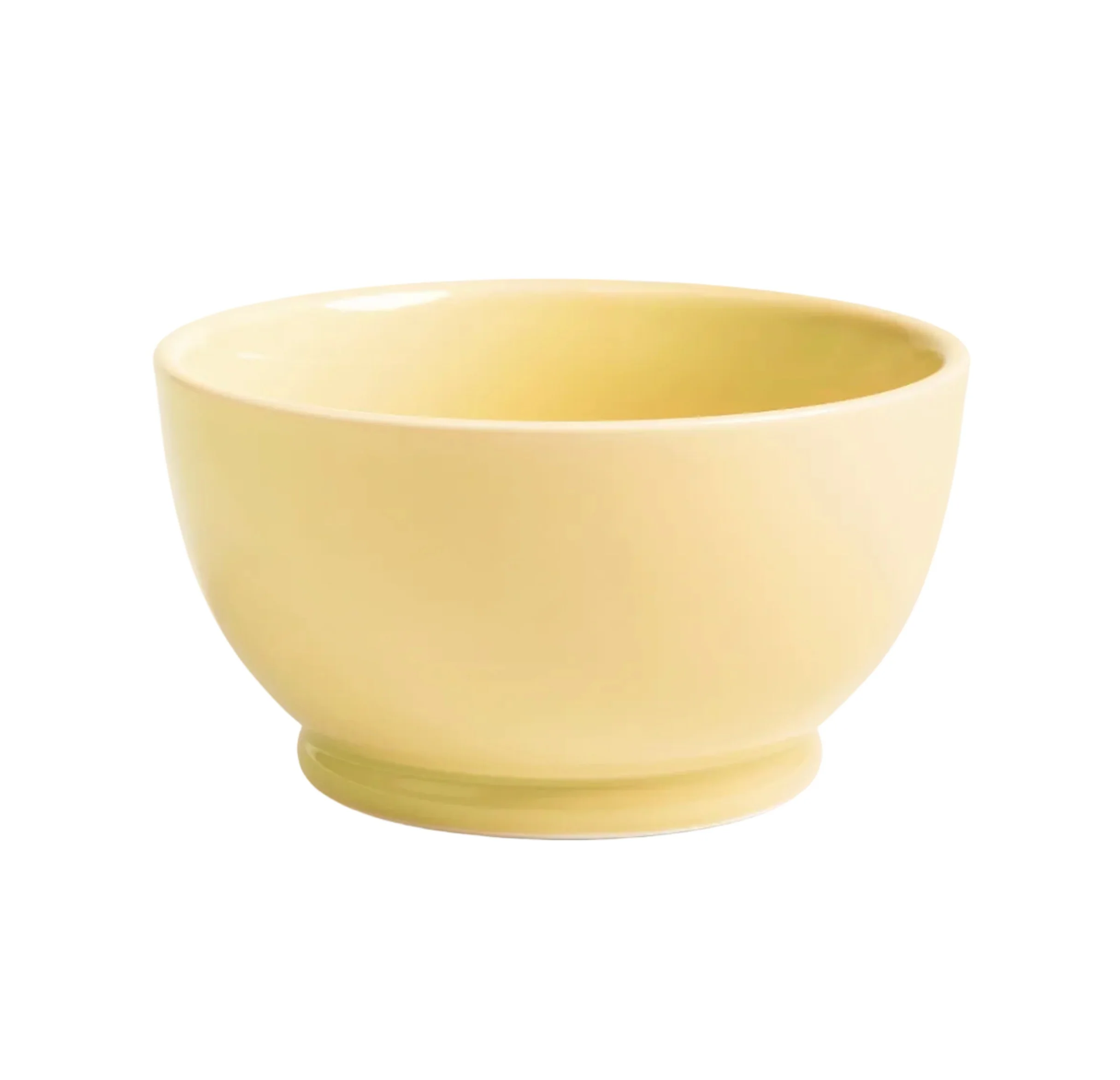 Miska MOCHI żółta porcelana