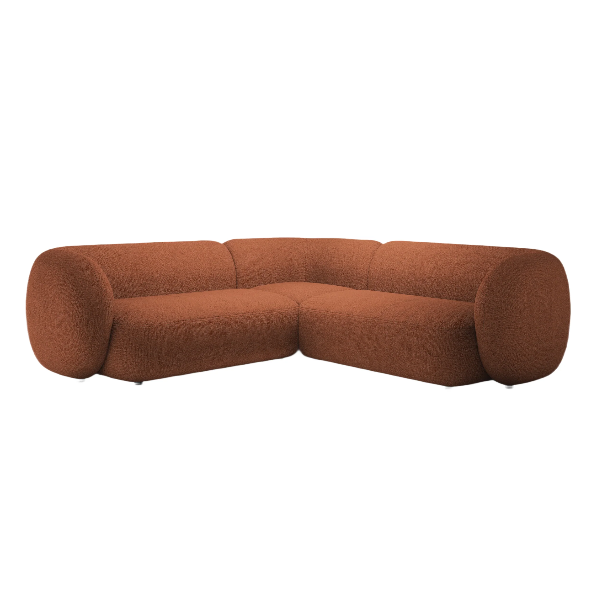 Narożnik symetryczny KATE terracotta boucle