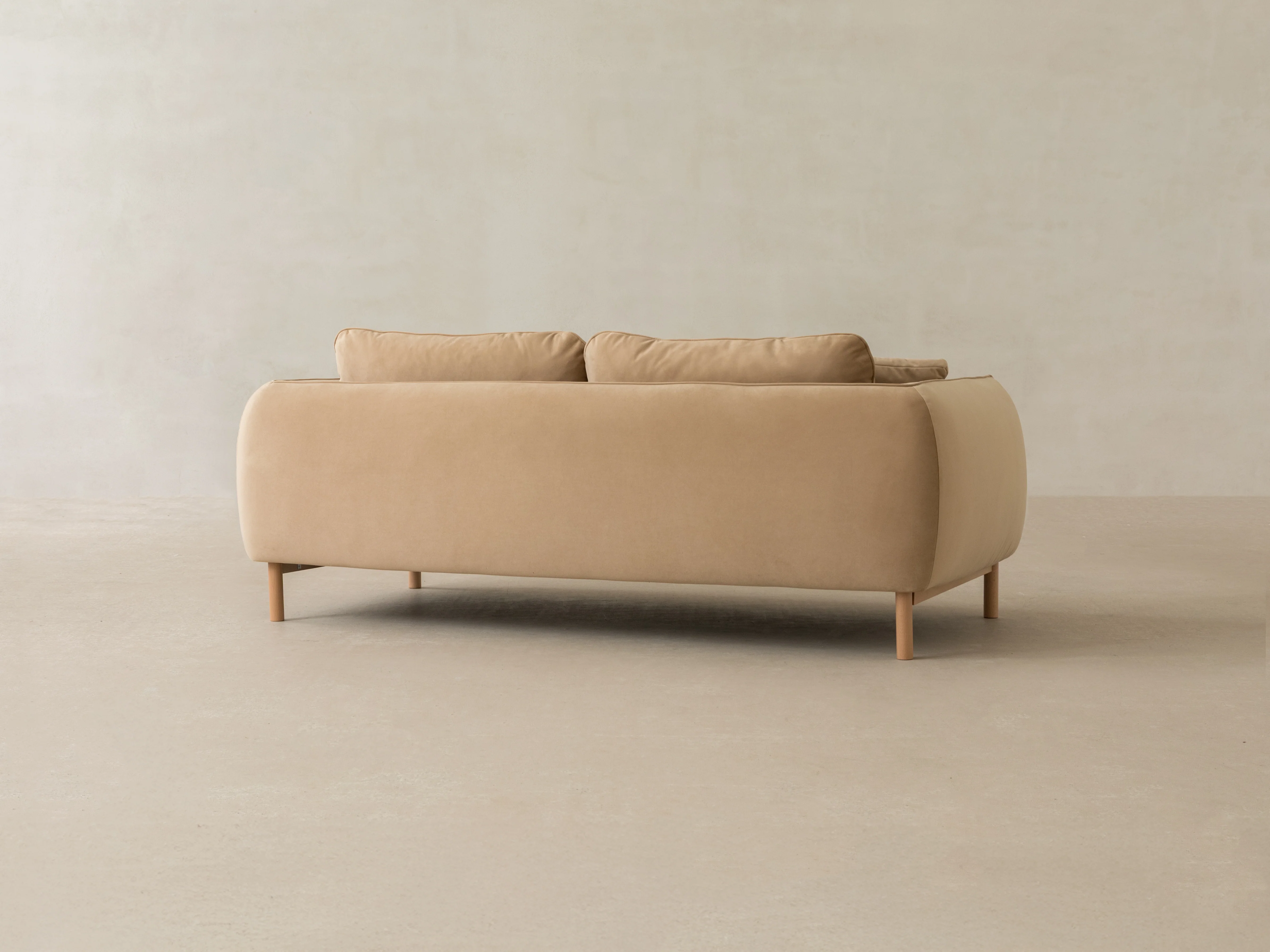 Sofa aksamitna 4-osobowa ADA cuoio - Image 13