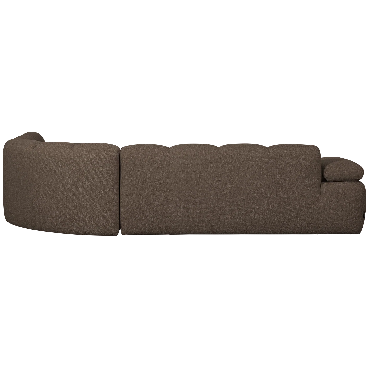 Narożnik modułowy prawostronny 6-osobowy MOJO brązowy melanż boucle - Image 6