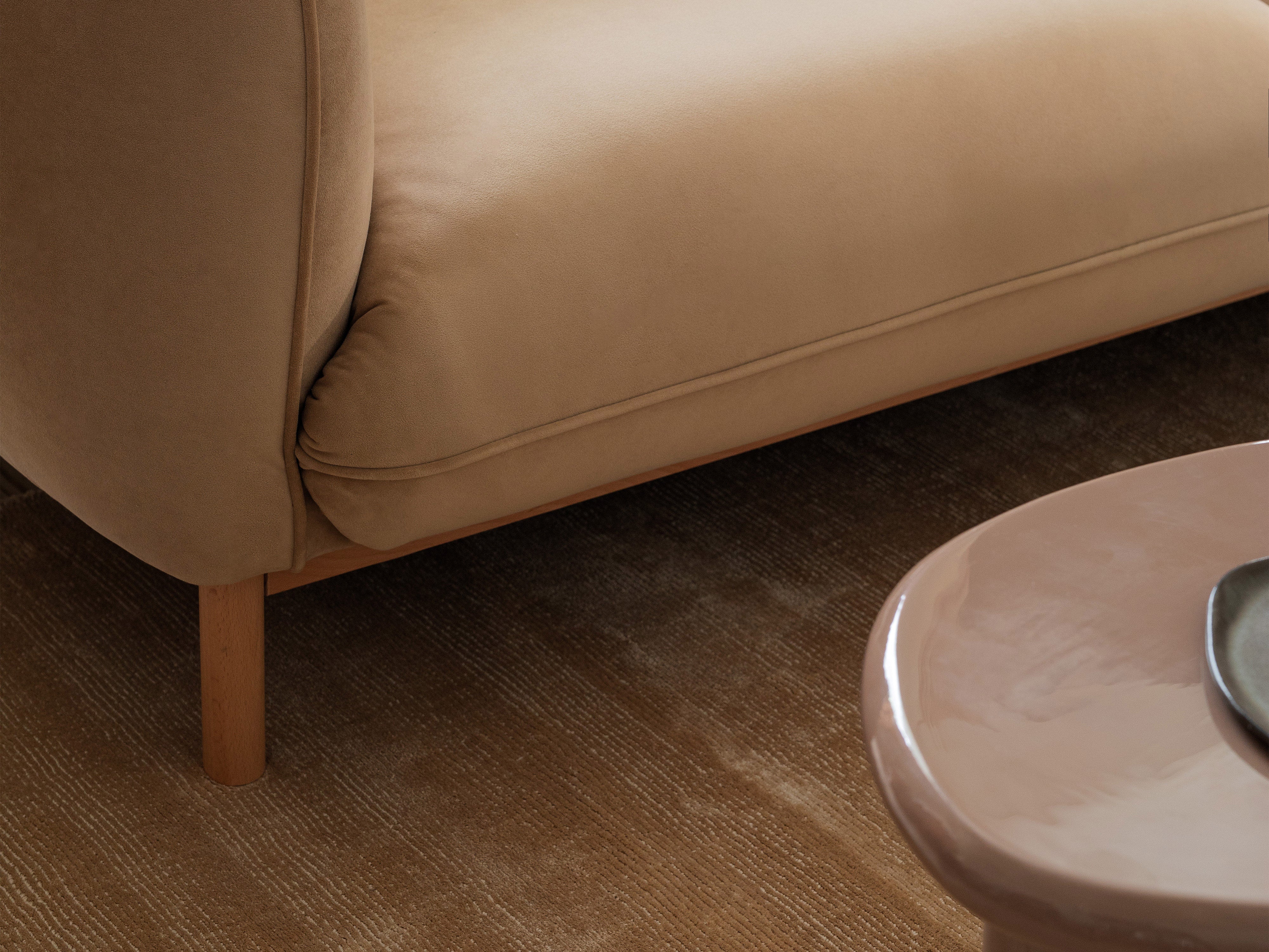 Sofa aksamitna 4-osobowa ADA cuoio - Image 7