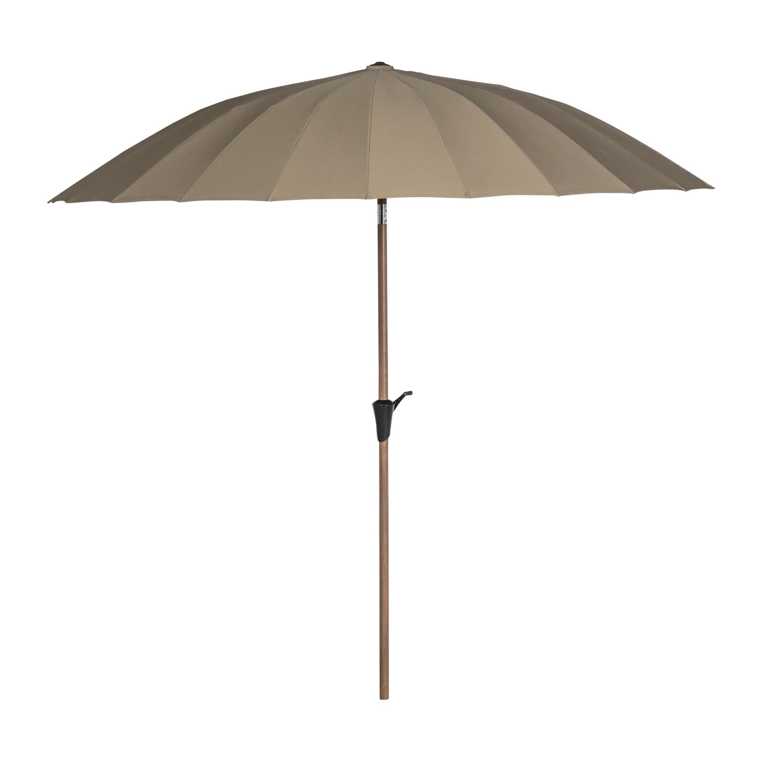 Parasol ogrodowy MONICA zielony z beżową podstawą - Image 5