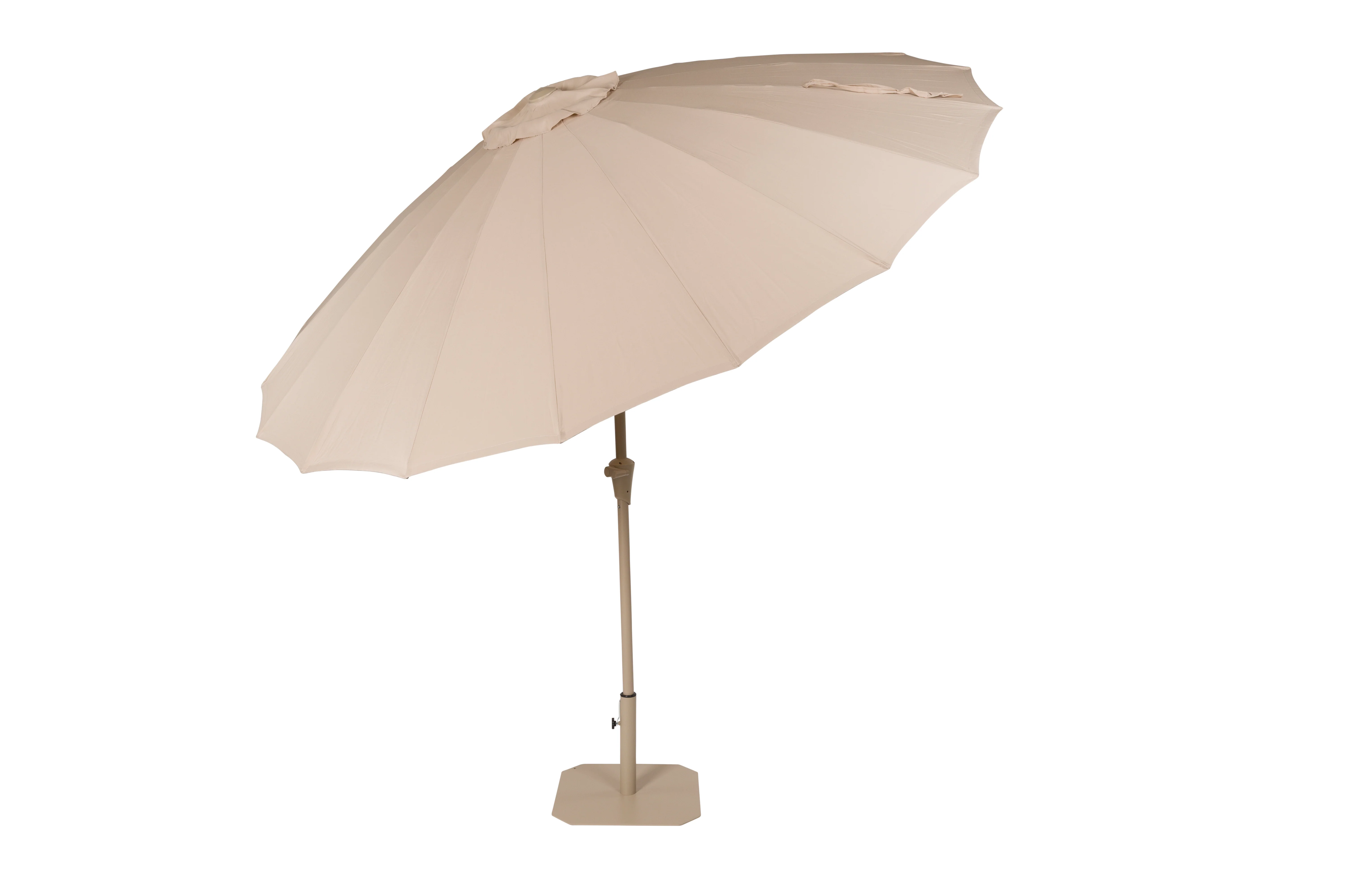 Parasol z podstawą SUNSHINE beżowy - Image 3