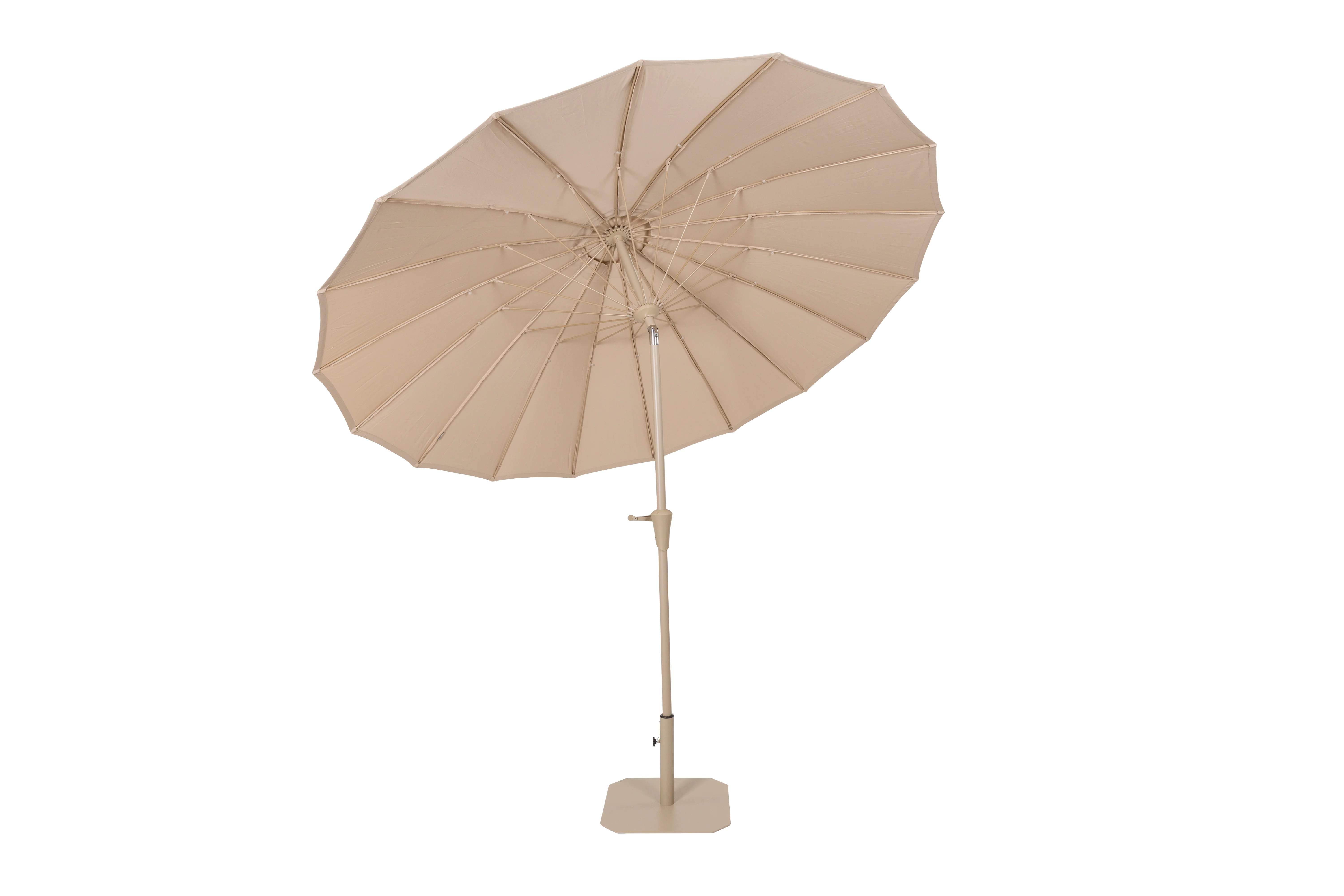 Parasol z podstawą SUNSHINE beżowy - Image 4