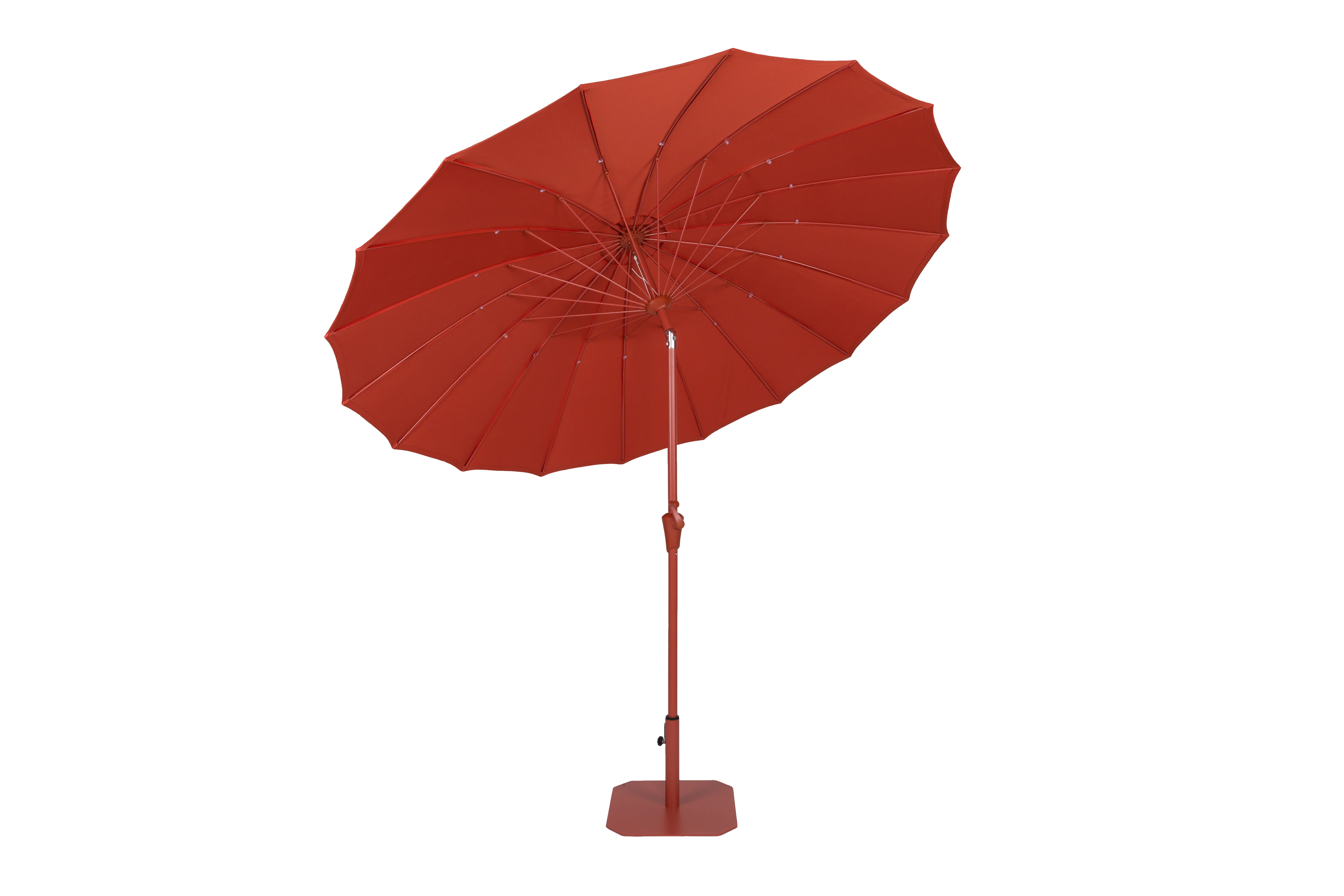 Parasol z podstawą SUNSHINE czerwony - Image 6