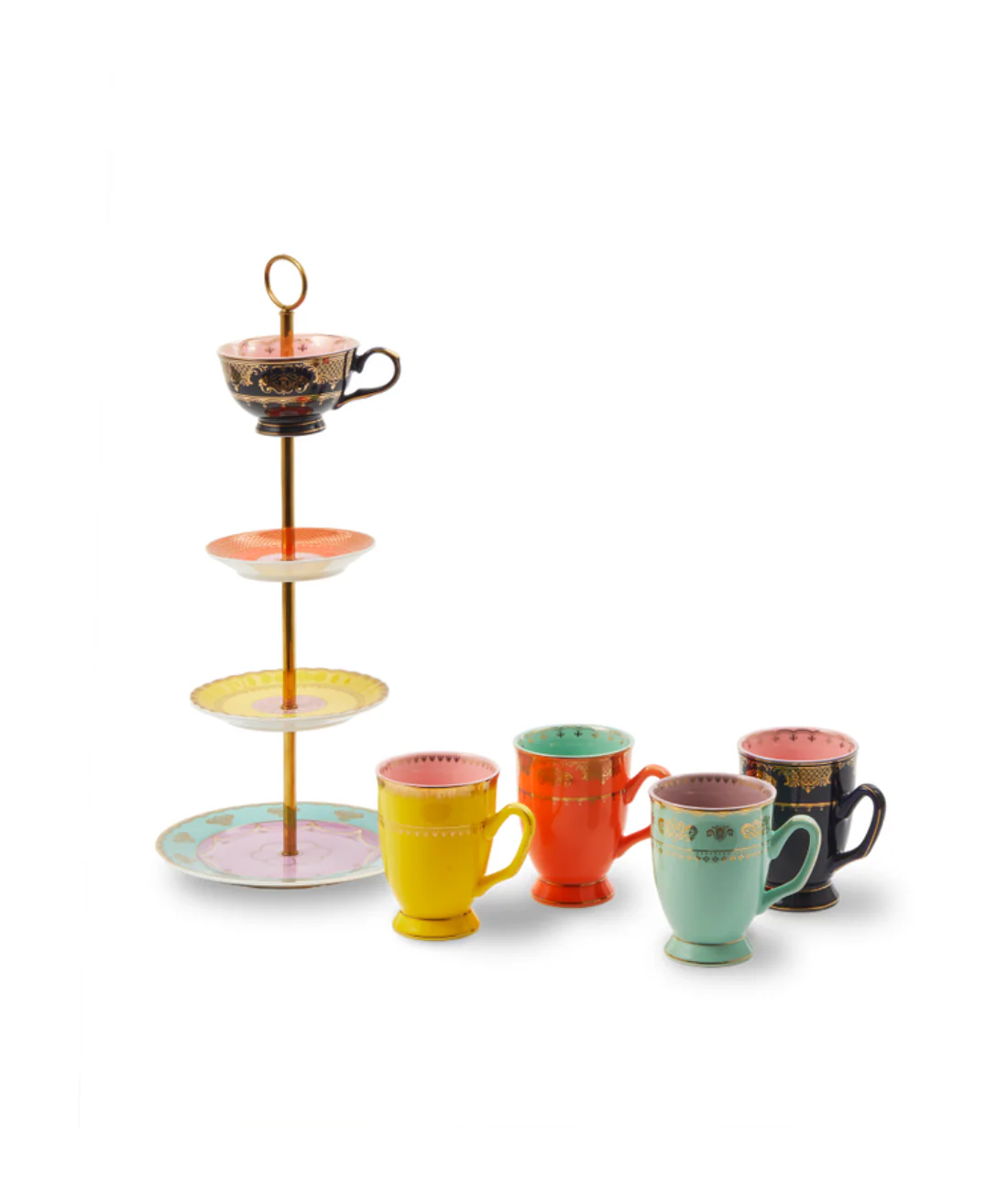 Patera GRANDPA HIGH TEA SET kolorowa porcelana - Image 10