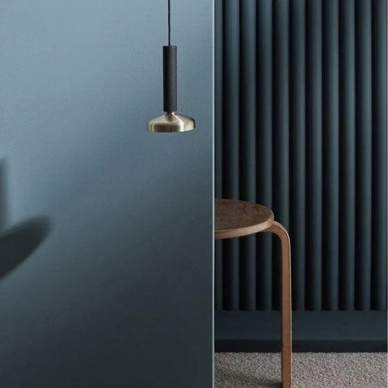 Lampa wisząca BLEND czarny z mosiężnym wykończeniem - Image 5